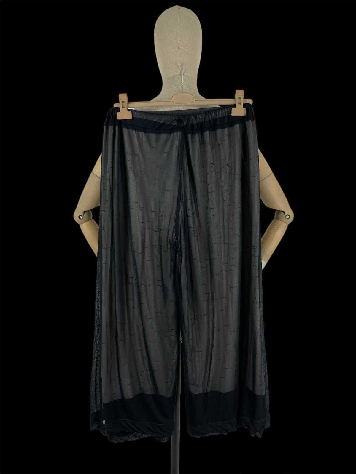 Designer × Rundholz RUNDHOLZ Oversize Germany Mesh Pantalone Trousers Joggers Wide Leg Pants Size 30" / US 8 / IT 44 - 6 Thumbnail