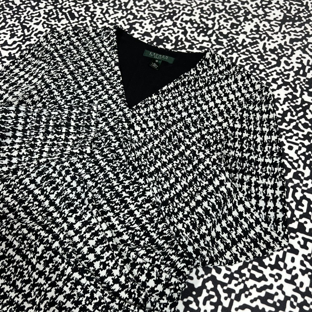 Lauren Ralph Lauren Vintage Y2K Lauren Ralph Lauren Abstract Print Luxury Dress Size M / US 6-8 / IT 42-44 - 12 Thumbnail