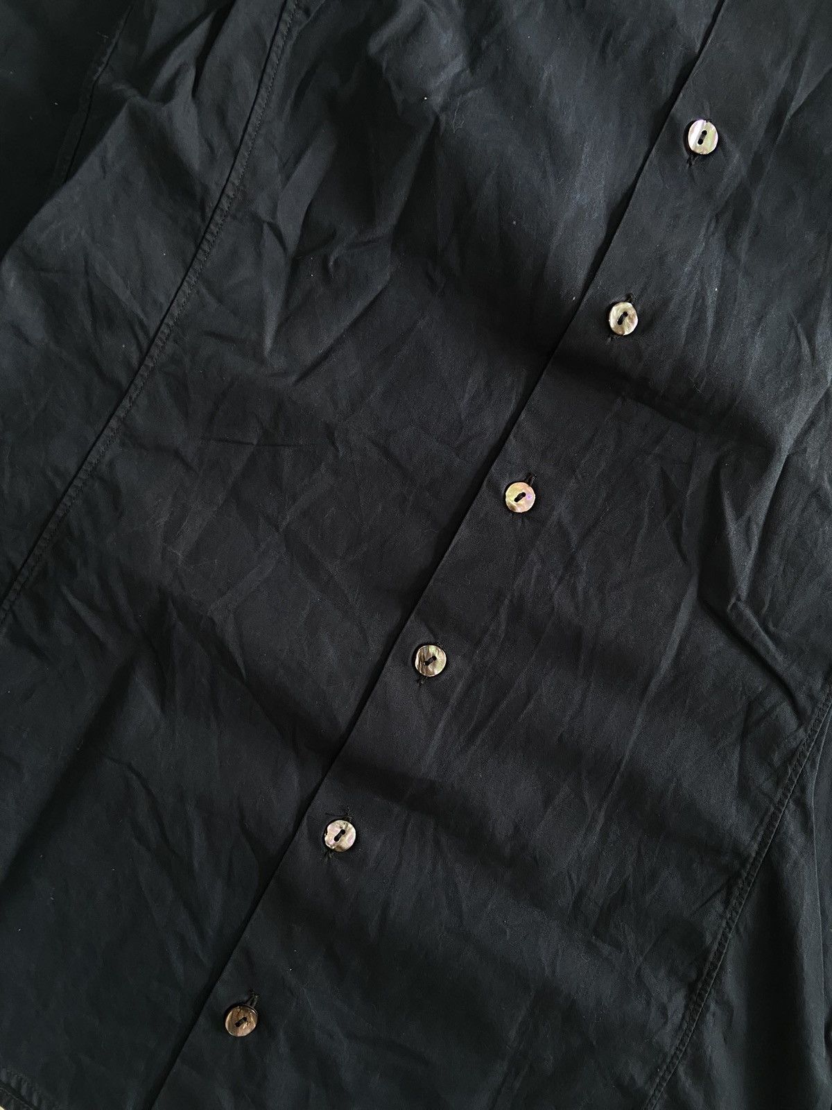 Jean Paul Gaultier Gaultier Femme Cotton Long Sleeve Button Up Shirt Size ONE SIZE - 2 Thumbnail