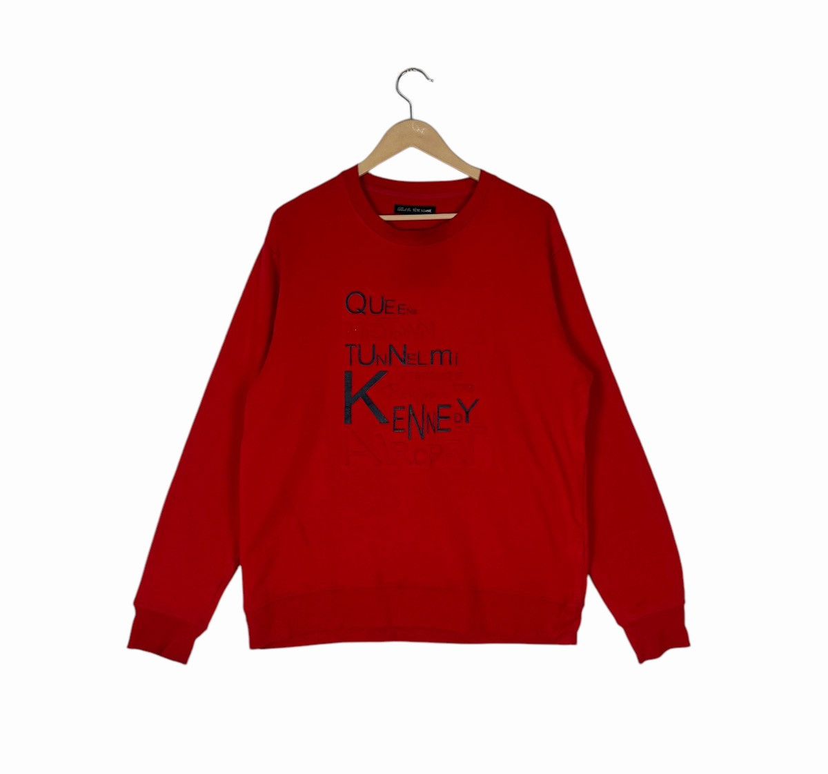 Issey Miyake × Japanese Brand × Tete Homme Tete Homme Black On Sweatshirt Size US L / EU 52-54 / 3 - 1 Thumbnail
