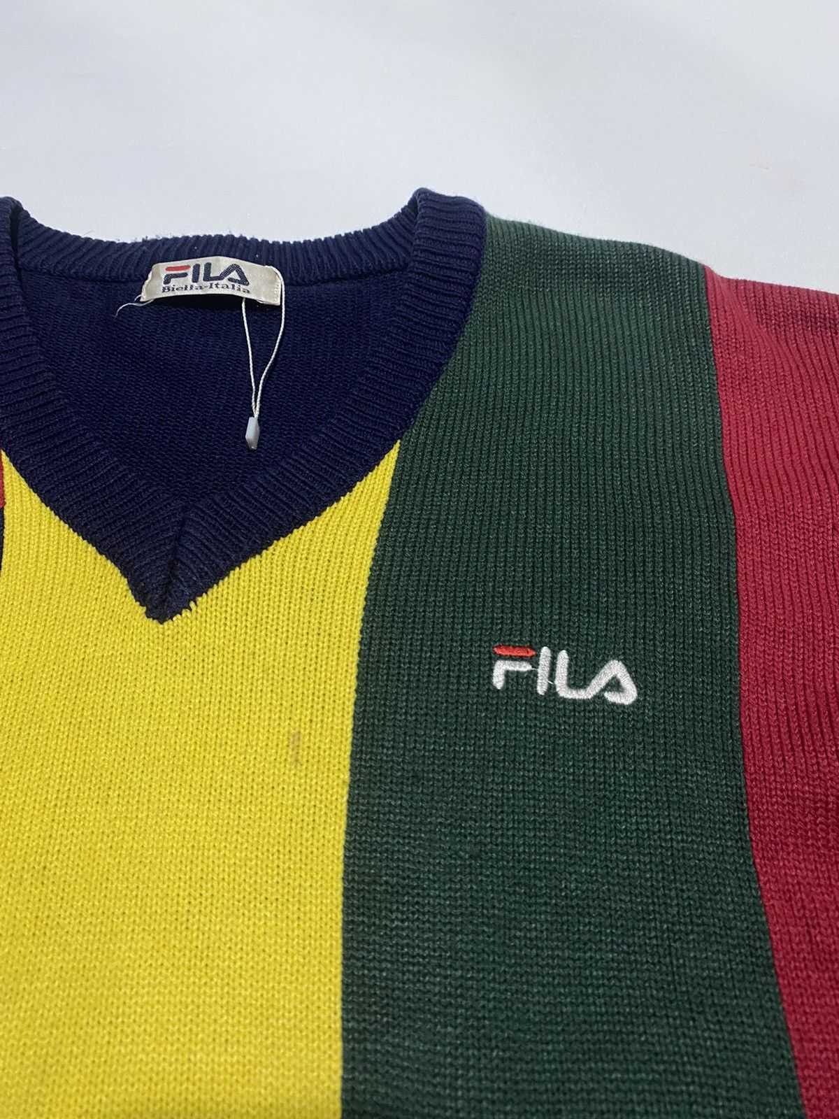 Fila knitwear fila Size US M / EU 48-50 / 2 - 2 Thumbnail
