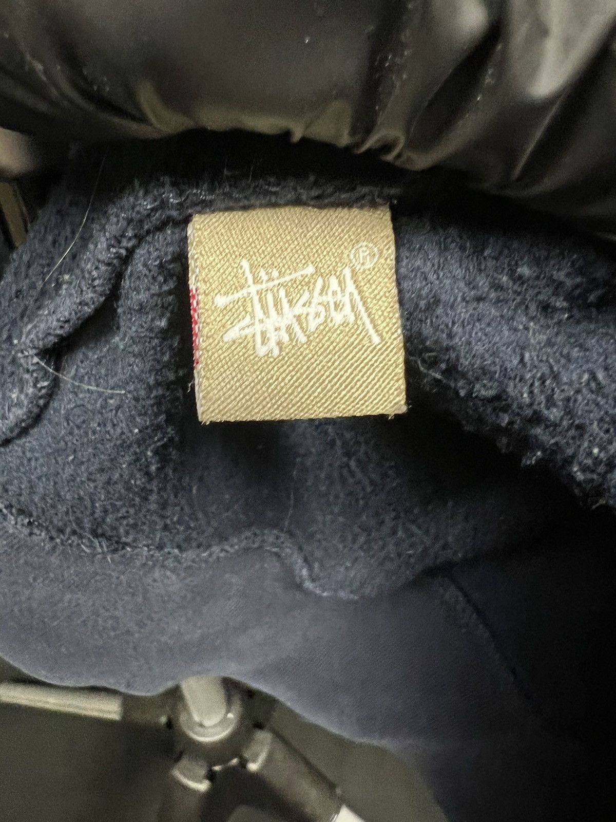 Stussy Vintage Stussy navy zip hoodie Size US L / EU 52-54 / 3 - 6 Thumbnail