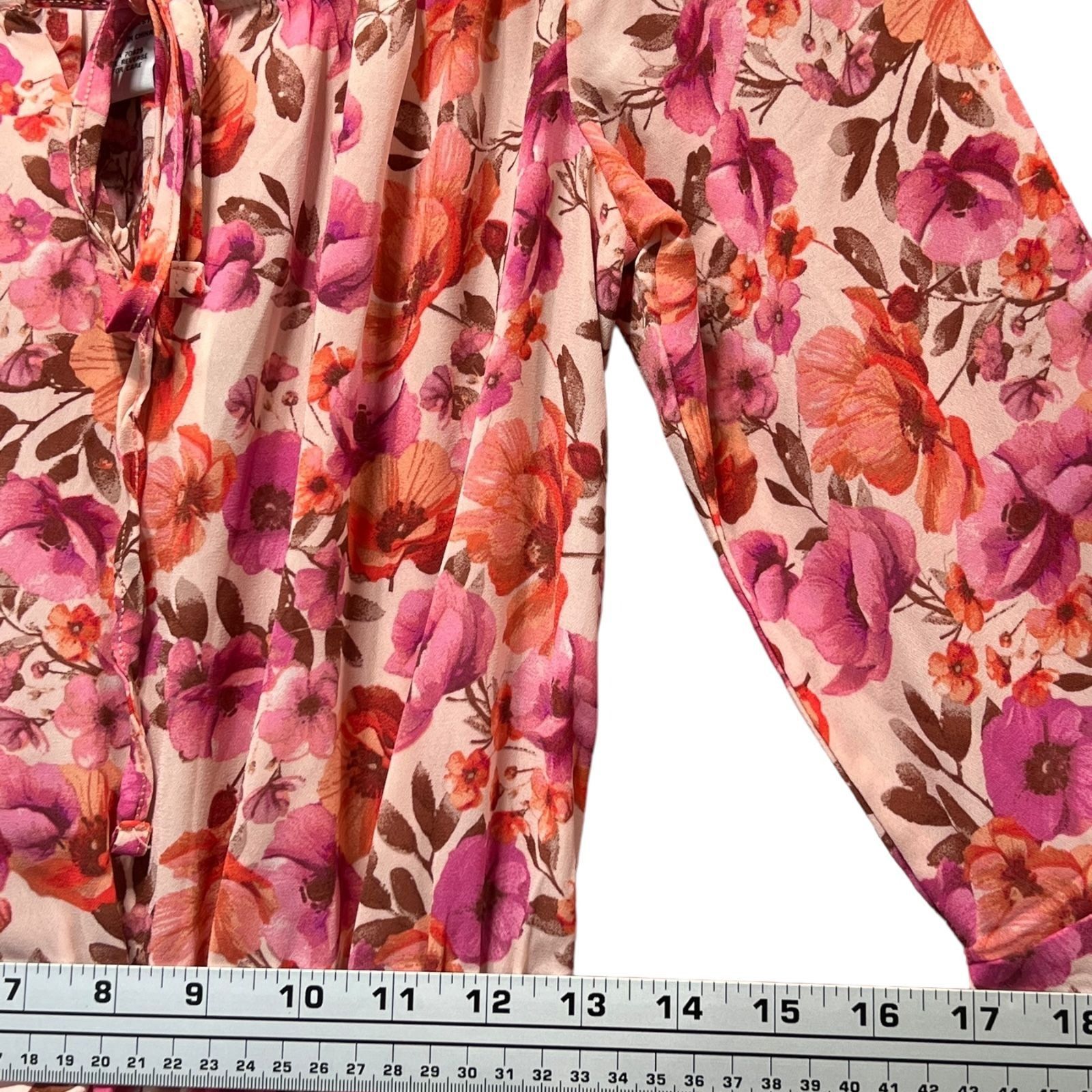 rue21 Rue 21 - Women's Off Shoulder Floral Short Romper - Bell Sle Size ONE SIZE - 5 Thumbnail