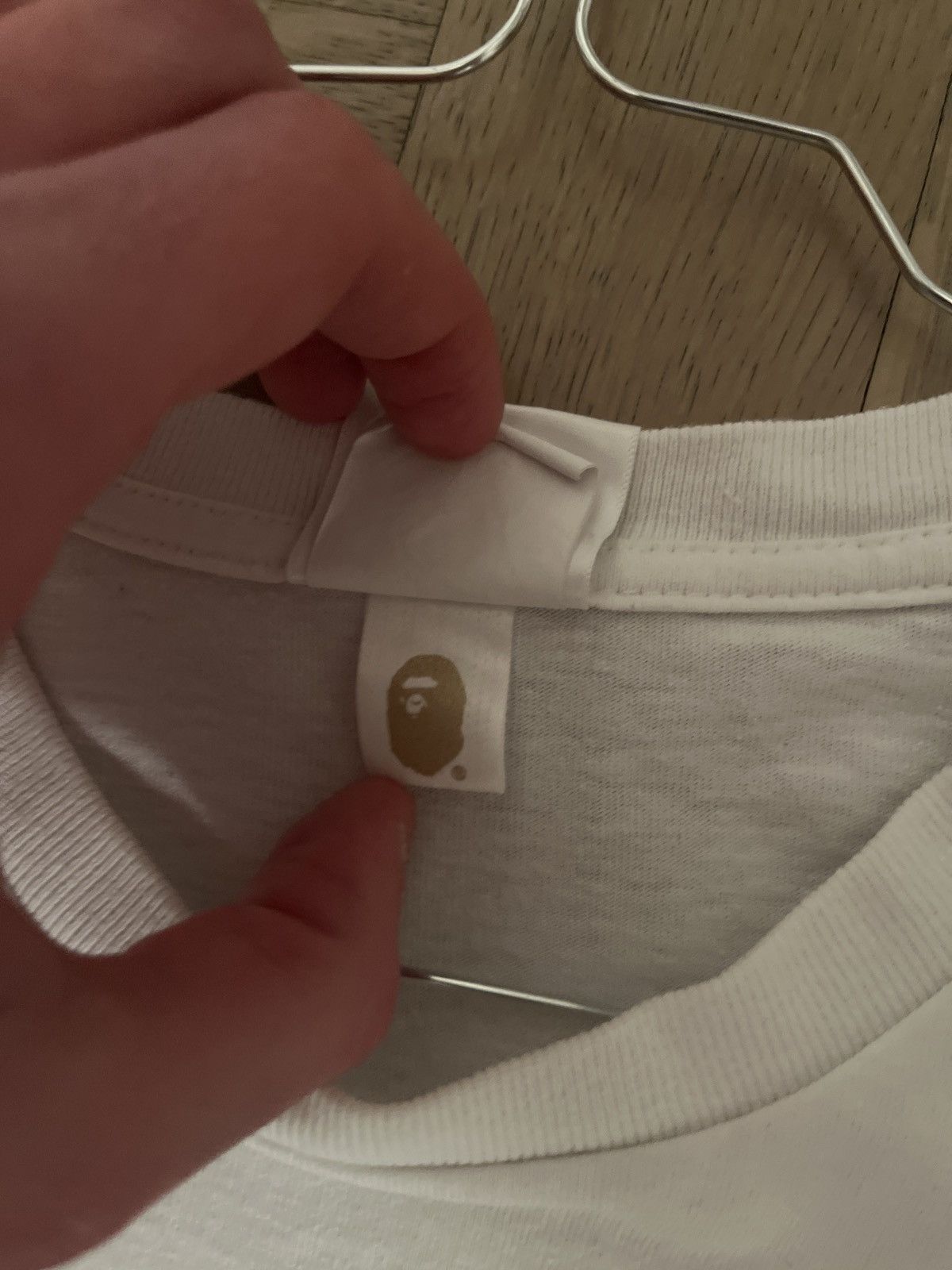 Bape Bape- A Bathing Ape white t-shirt Size US M / EU 48-50 / 2 - 5 Thumbnail