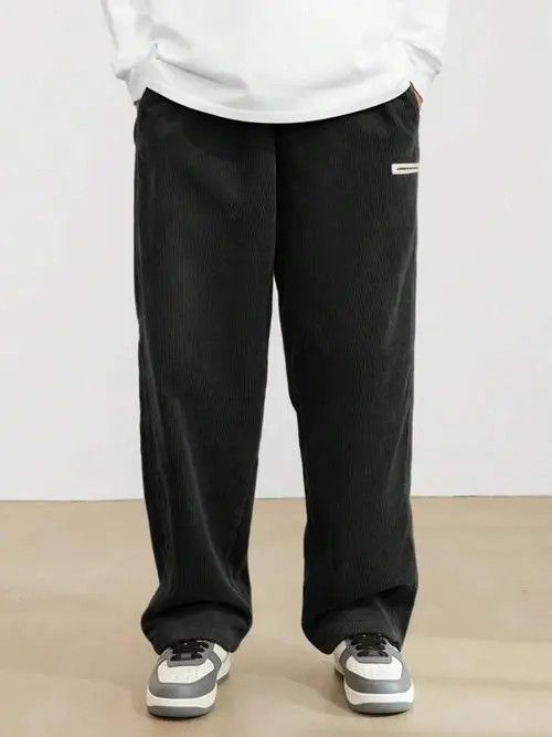 Japanese Brand corduroy Straight-Leg Pants Casual fit trousers Size US 34 / EU 50 - 3 Thumbnail