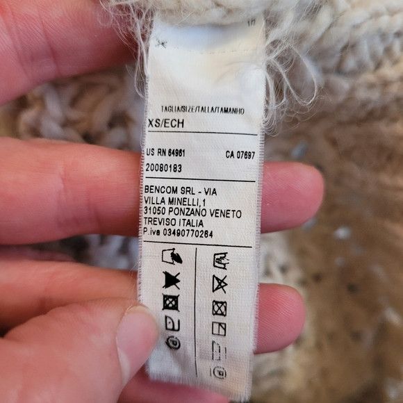 United Colors Of Benetton United Colors Of Benetton Knit Wool Blend Sweater - Xs Size XS / US 0-2 / IT 36-38 - 8 Thumbnail
