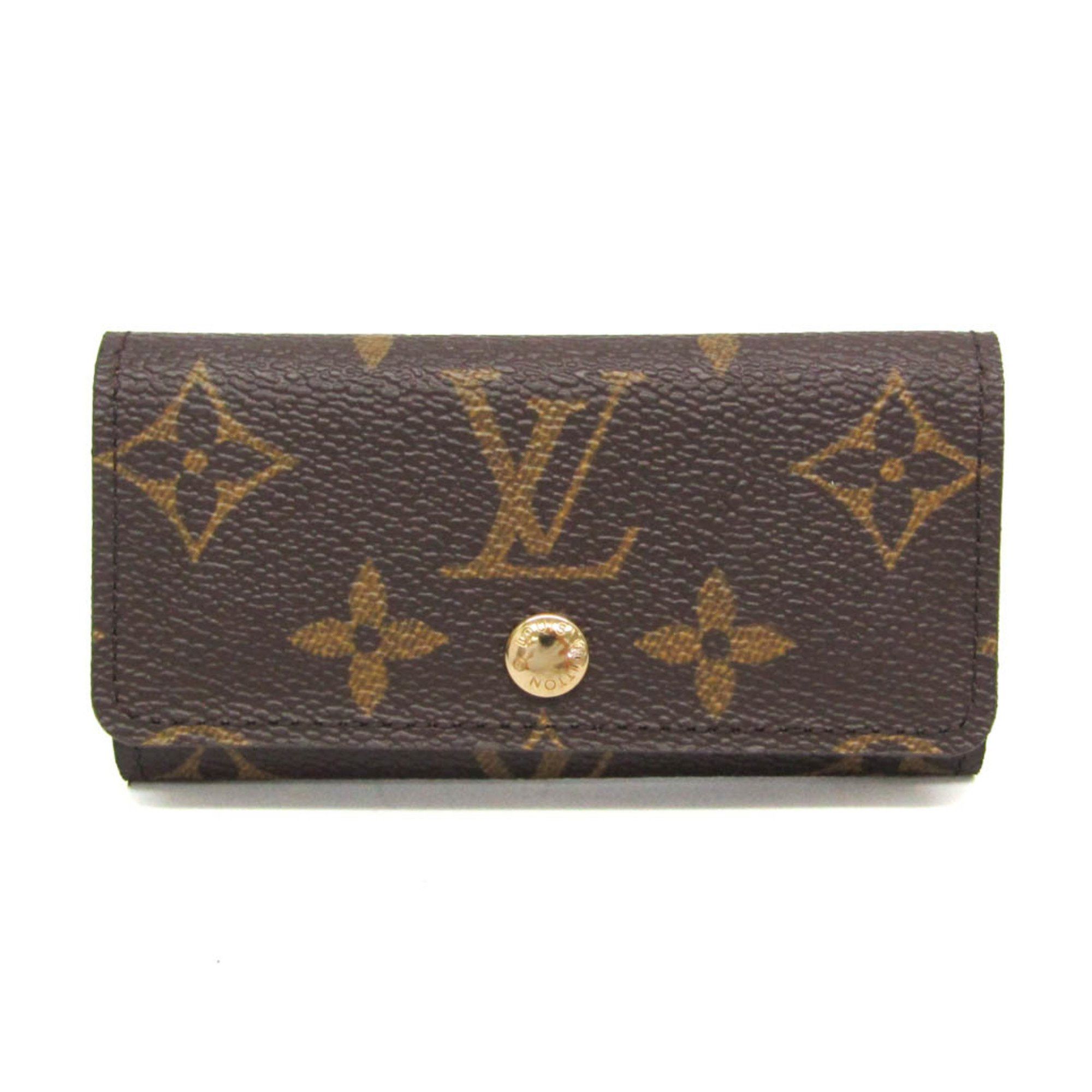 Louis Vuitton Louis Vuitton Monogram Multicles 4 M62631 Men,Women Monogram Key Case Monogram Size ONE SIZE - 1 Thumbnail