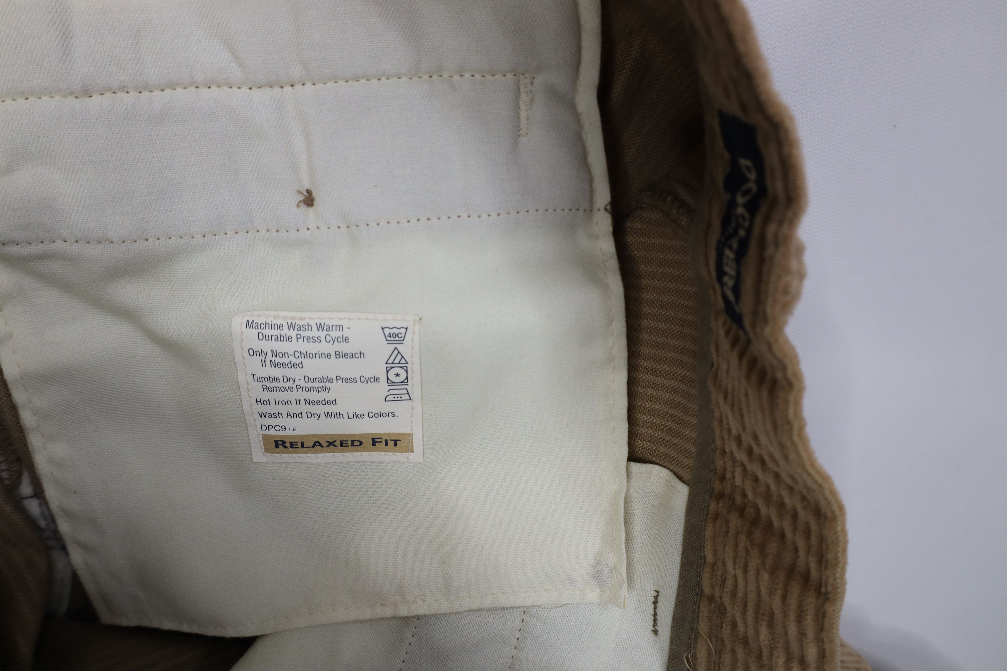 Vintage Vintage 90s Streetwear Relaxed Wide Leg Corduroy Chino Pants Size US 38 / EU 54 - 10 Thumbnail