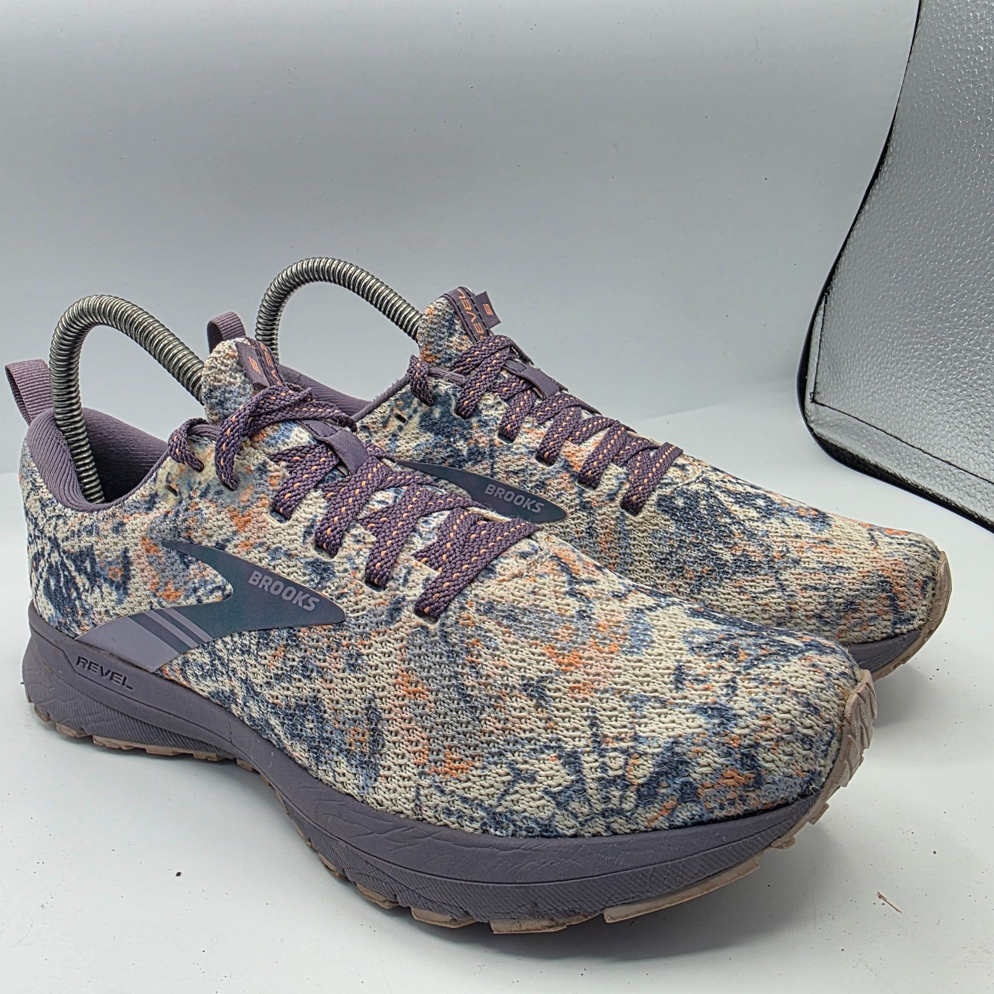 Brooks Brooks Revel 5 Womens Size 6.5 Purple Tie Dye Athletic Shoes Size US 6.5 / IT 36.5 - 1 Thumbnail