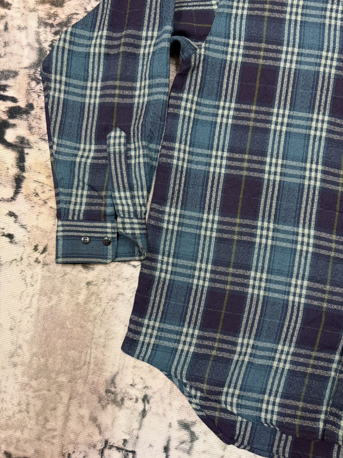 Esprit × Japanese Brand × Vintage Vintage Monade Esprit Chekered Flannel Button Up Shirt Size US L / EU 52-54 / 3 - 4 Thumbnail