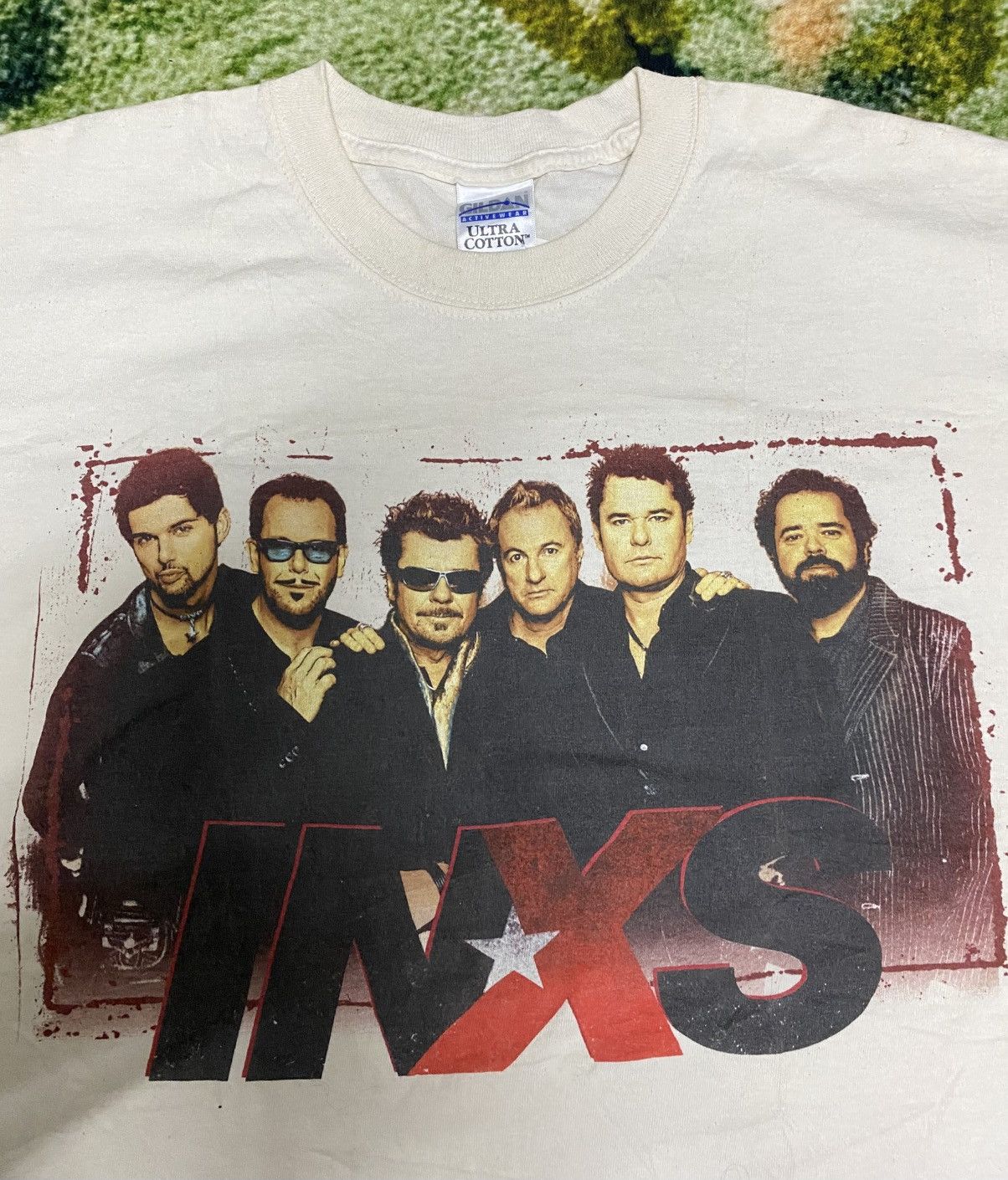 Vintage Y2K INXS Shirt World Tour 2007 Size US L / EU 52-54 / 3 - 4 Thumbnail