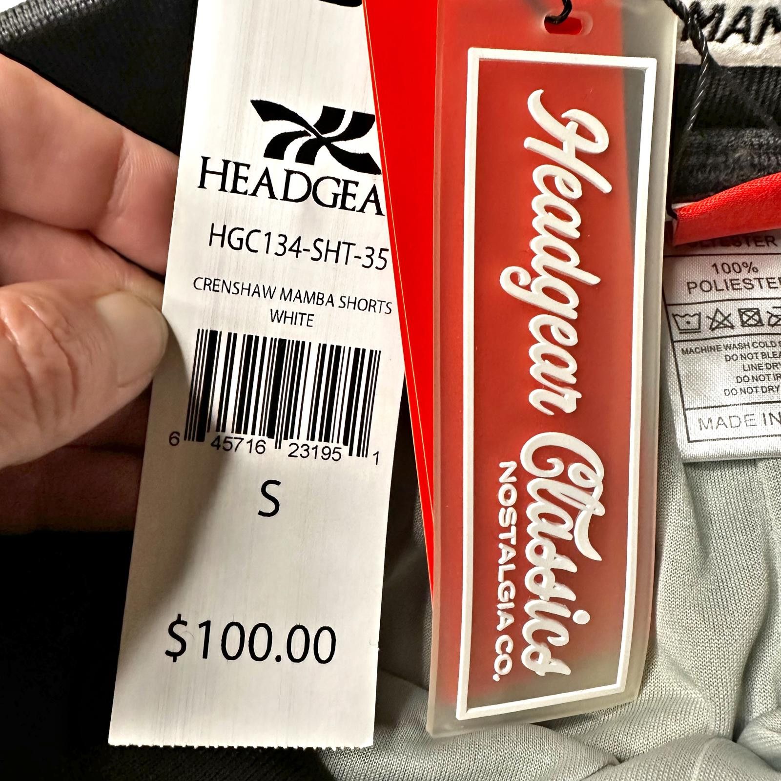 Designer NWT Headgear Classics Crenshaw Mamba Basketball Shorts Men S Size US 30 / EU 46 - 7 Thumbnail