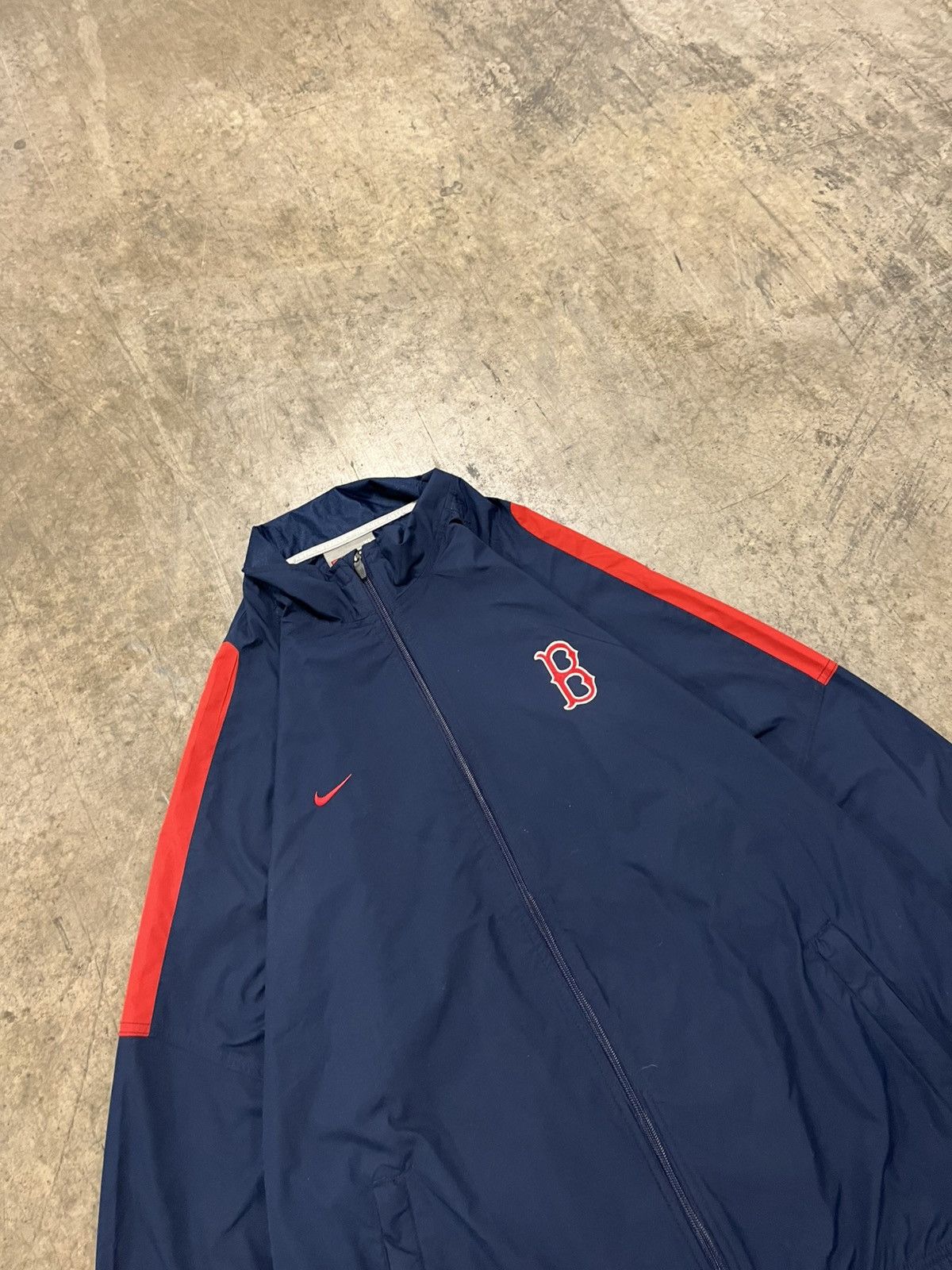 Nike × Vintage Nike Boston Red Sox lightweight pull over hype rare sports Size US XL / EU 56 / 4 - 3 Thumbnail