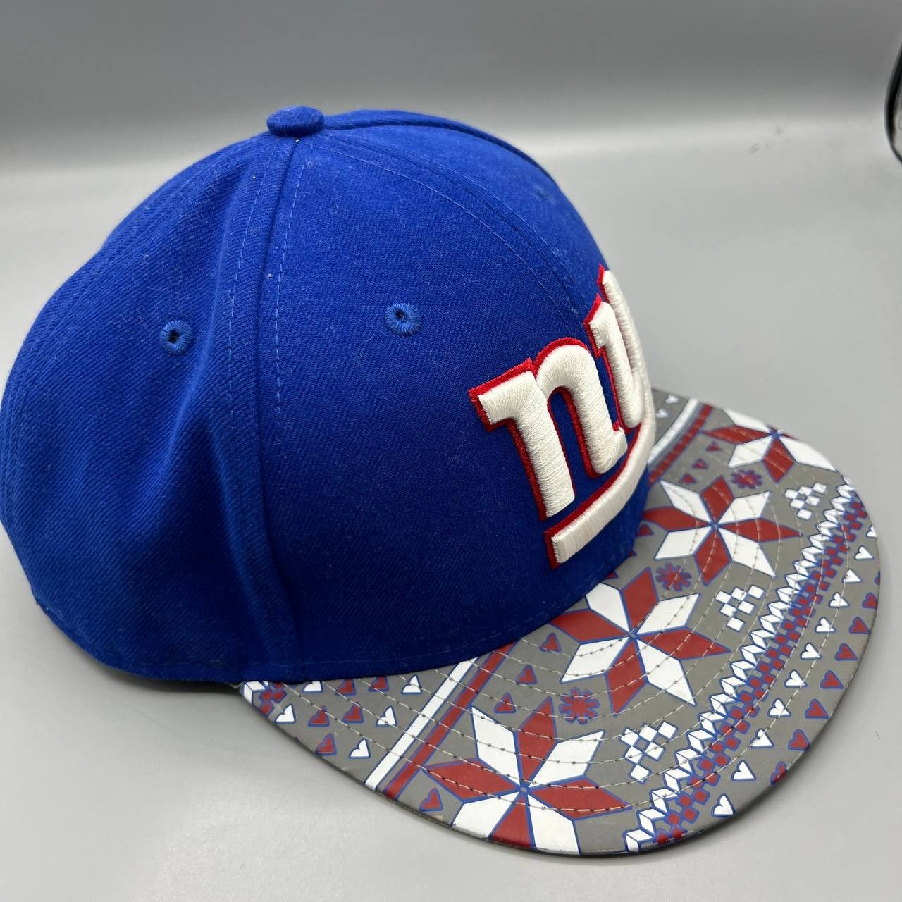 New Era New York Giants Hat Men 9Fifty New Era Hat Strap Back M-L Size ONE SIZE - 4 Thumbnail