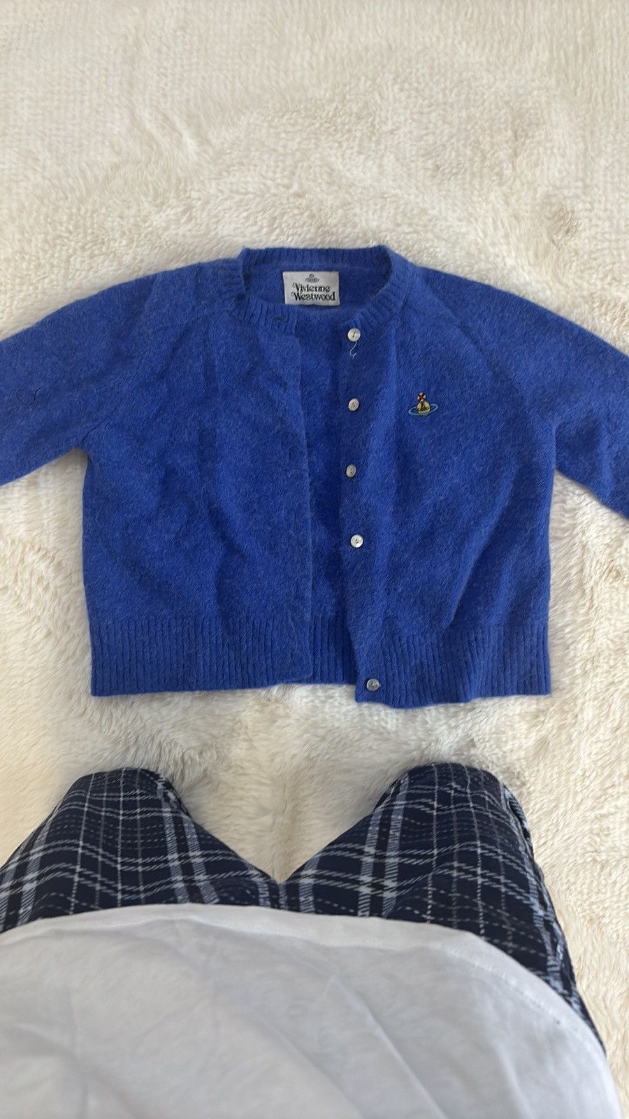 Vivienne Westwood Blue Vivienne Westwood Cardigan Size M / US 6-8 / IT 42-44 - 2 Thumbnail
