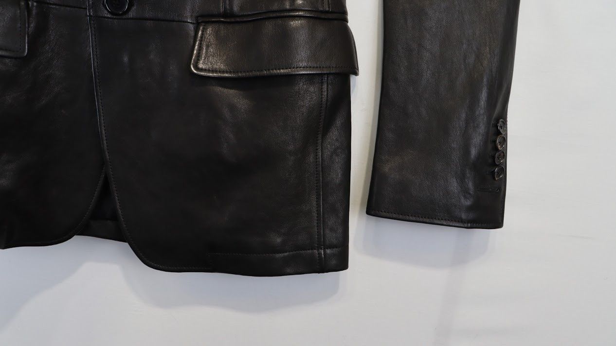 Tom Ford o1rshd1 Leather Jacket in Black Size US M / EU 48-50 / 2 - 5 Thumbnail