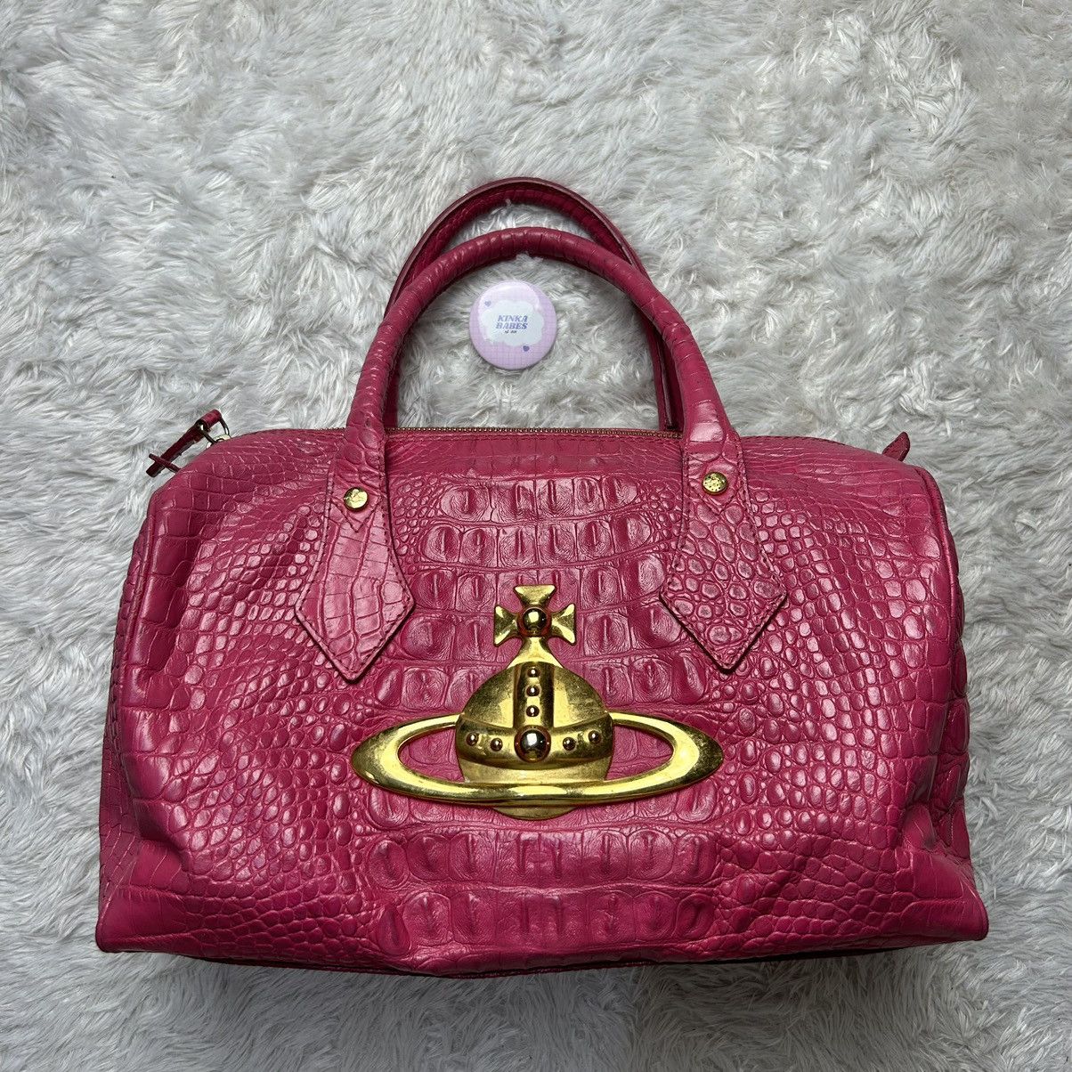 Vivienne Westwood vivienne westwood croco fuschia handbag Size ONE SIZE - 1 Thumbnail