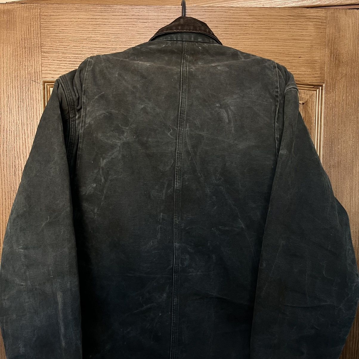 Carhartt Vintage 90s Carhartt Blanket Lined Chore Jacket Faded Size US M / EU 48-50 / 2 - 16 Thumbnail