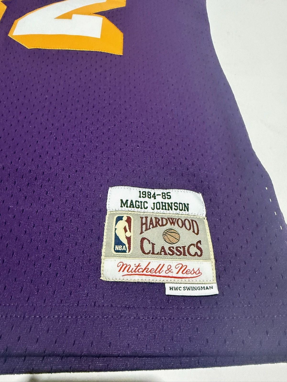 Mitchell & Ness 1984-85 Magic Johnson Jersey Size US M / EU 48-50 / 2 - 3 Thumbnail