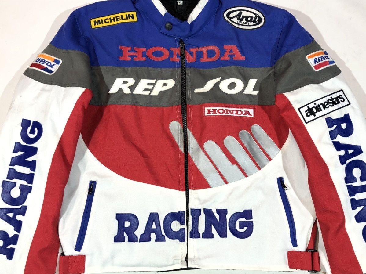 Dainese × Ferrari × Yamaha Honda Motorcycle jacket Racing Vintage Size US XL / EU 56 / 4 - 8 Thumbnail