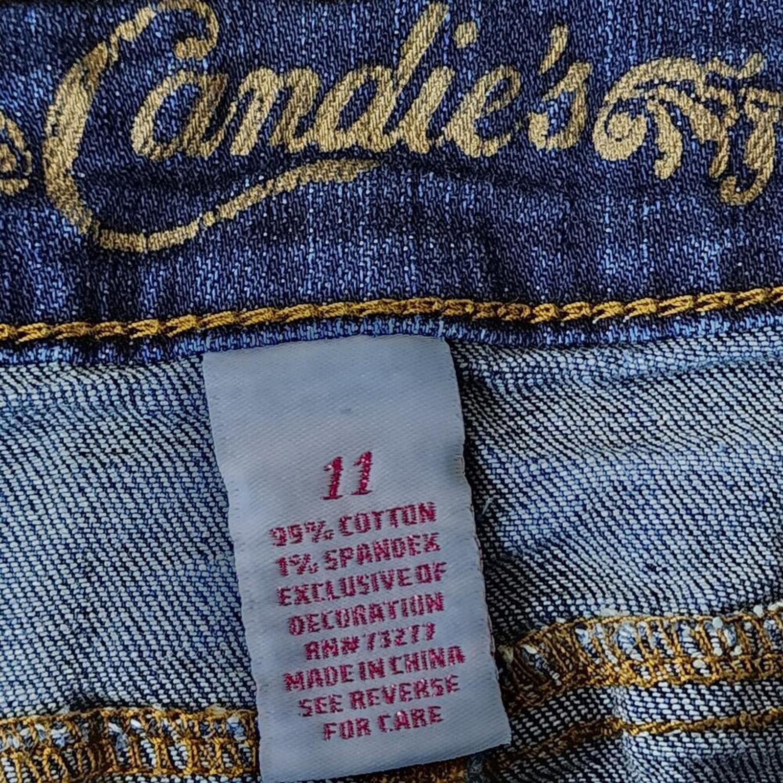 Other Candies Size 11 Denim Cutoff Mini Skirt Size 30" / US 8 / IT 44 - 3 Thumbnail
