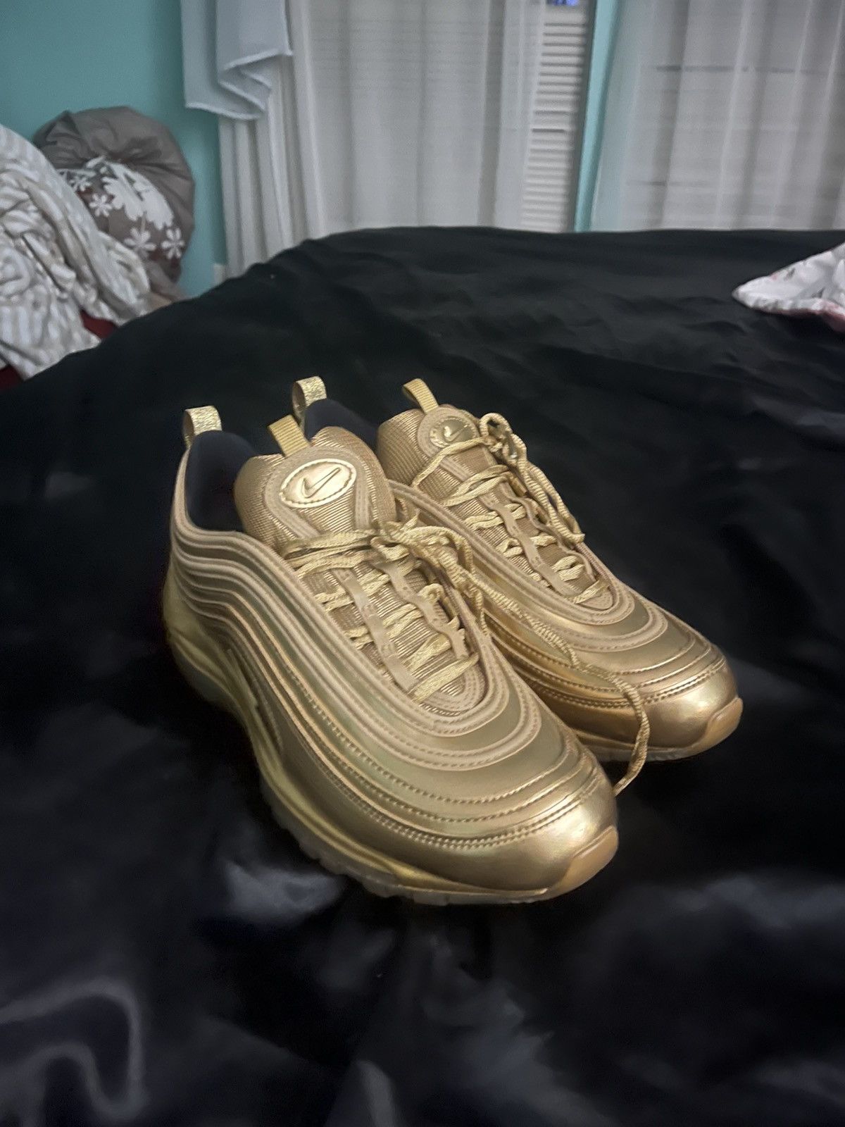 Nike Nike Air Max 97 Olympic Gold Size US 9 / EU 42 - 7 Thumbnail