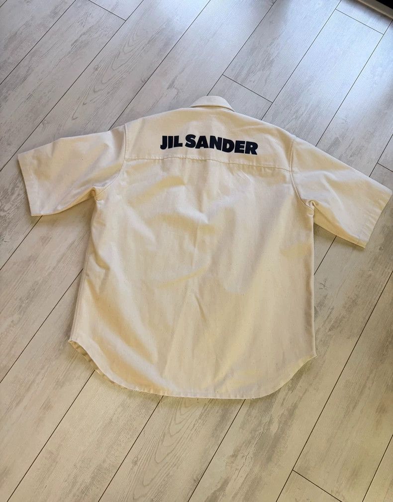 Jil Sander Jil Sander Hemp Shirt Short Sleeve Size XS / US 0-2 / IT 36-38 - 1 Thumbnail