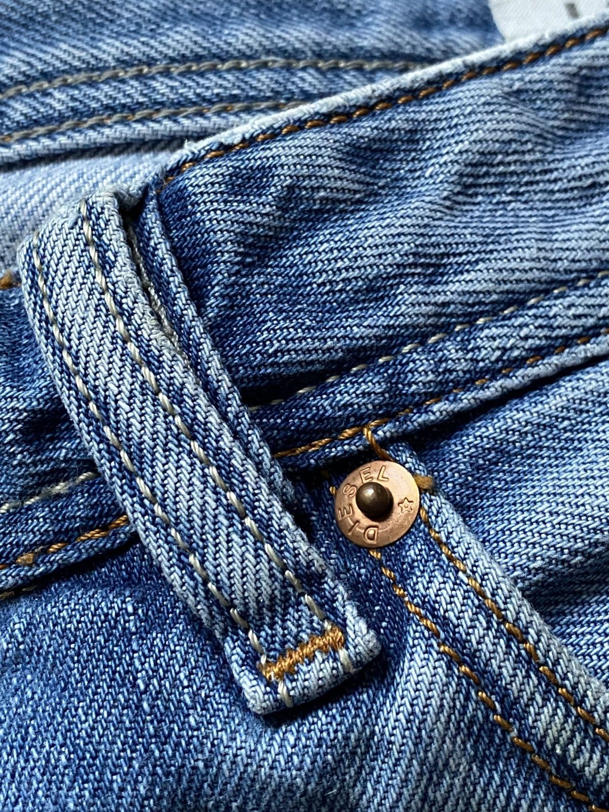 Diesel × If Six Was Nine × Japanese Brand 🔥VNTG Diesel Denim ashed baggy jeans Le Grand Bleu (L.G.B.) Size US 33 - 12 Thumbnail
