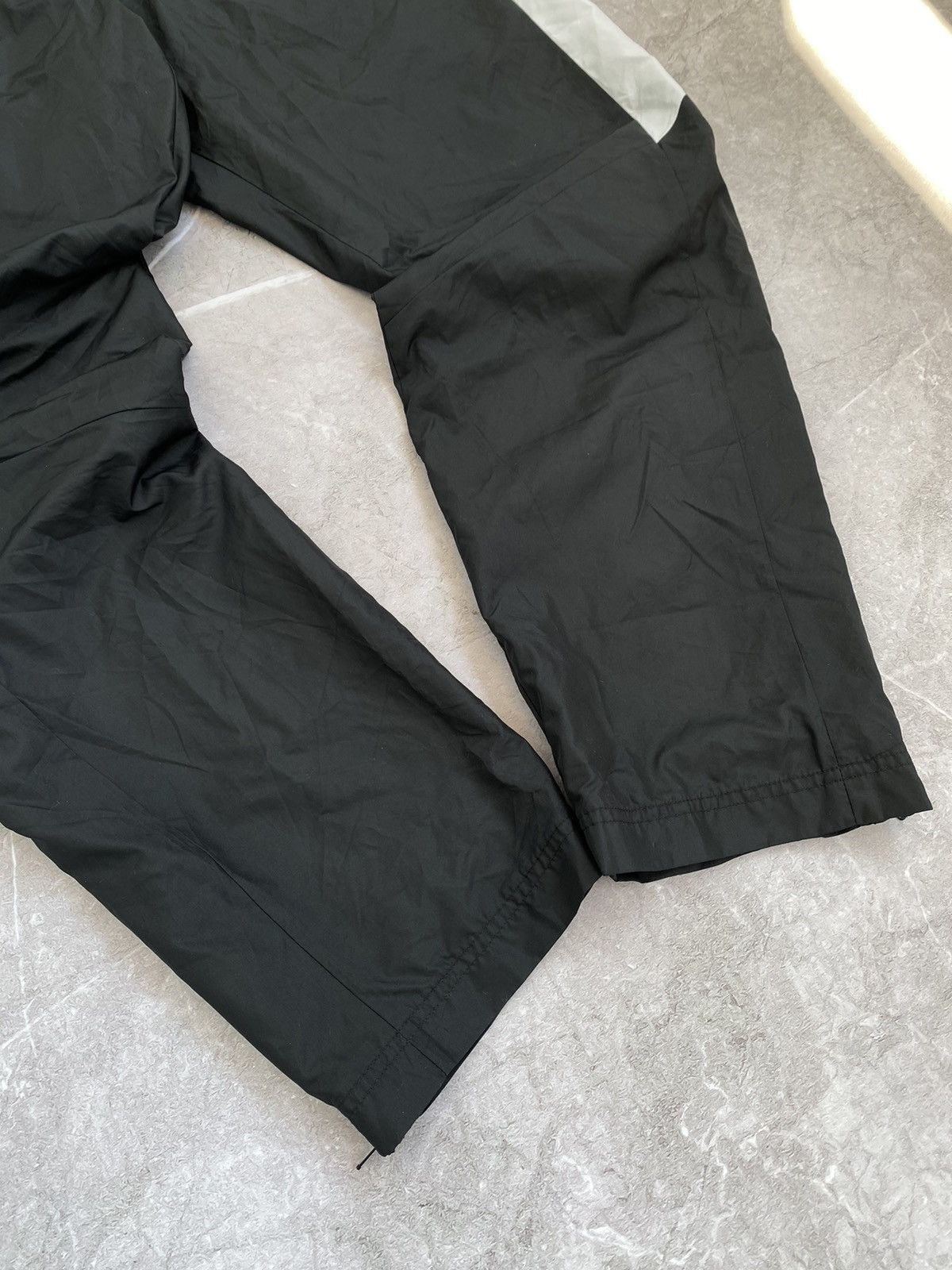 Nike Vintage Y2K Nike Nylon Baggy Drill Swoosh Oversized Pants Size US 31 - 4 Thumbnail