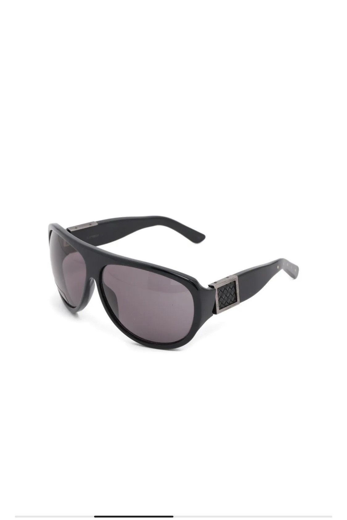 Bottega Veneta Bottega Veneta Sunglasses Leather & Silver (Prada, Gucci) Size ONE SIZE - 3 Thumbnail