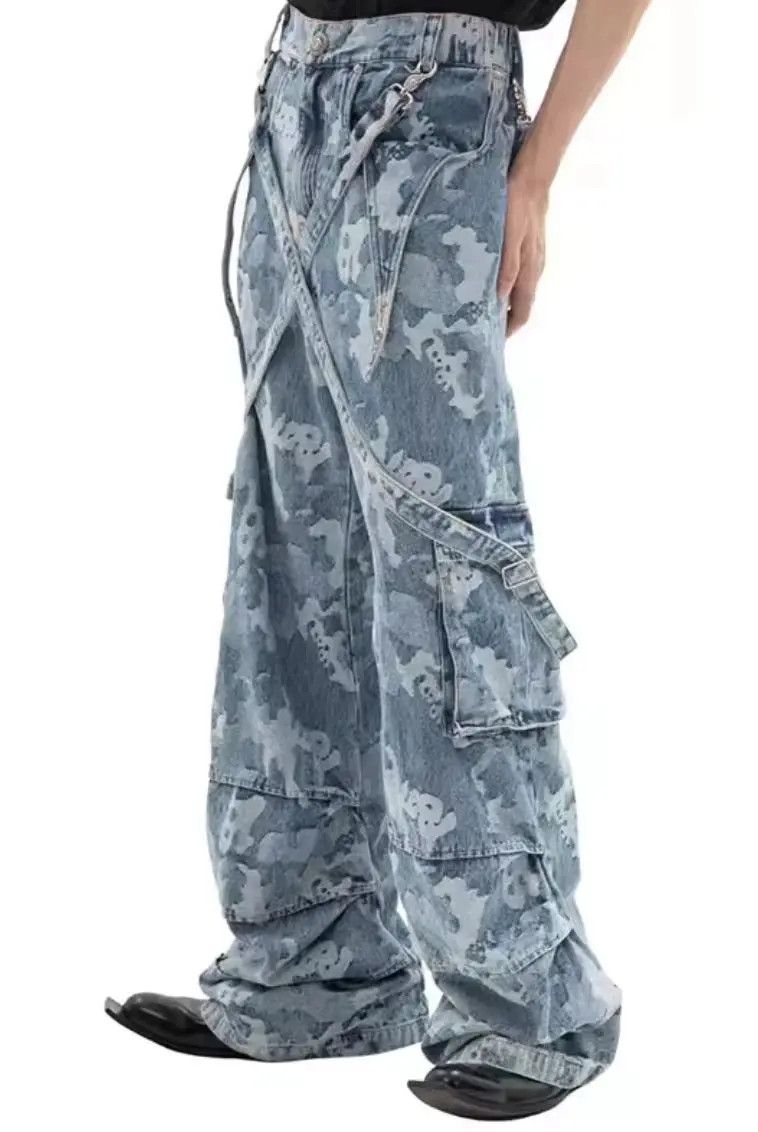 Designer × Japanese Brand Vintage Hip Hop Vibe Street Loose Casual Pants Size US 31 - 2 Thumbnail
