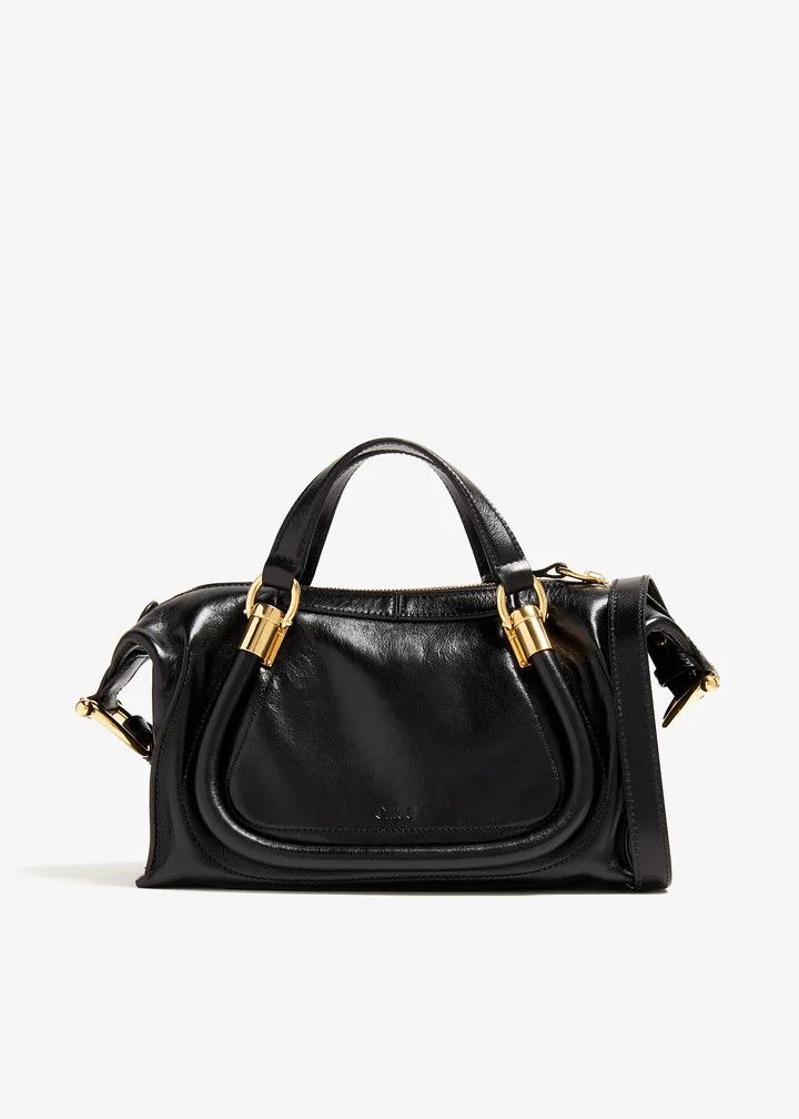 Chloe o1loc1c11025 Size: OS / Small Paraty Double Carry Bag Black Size ONE SIZE - 1 Thumbnail