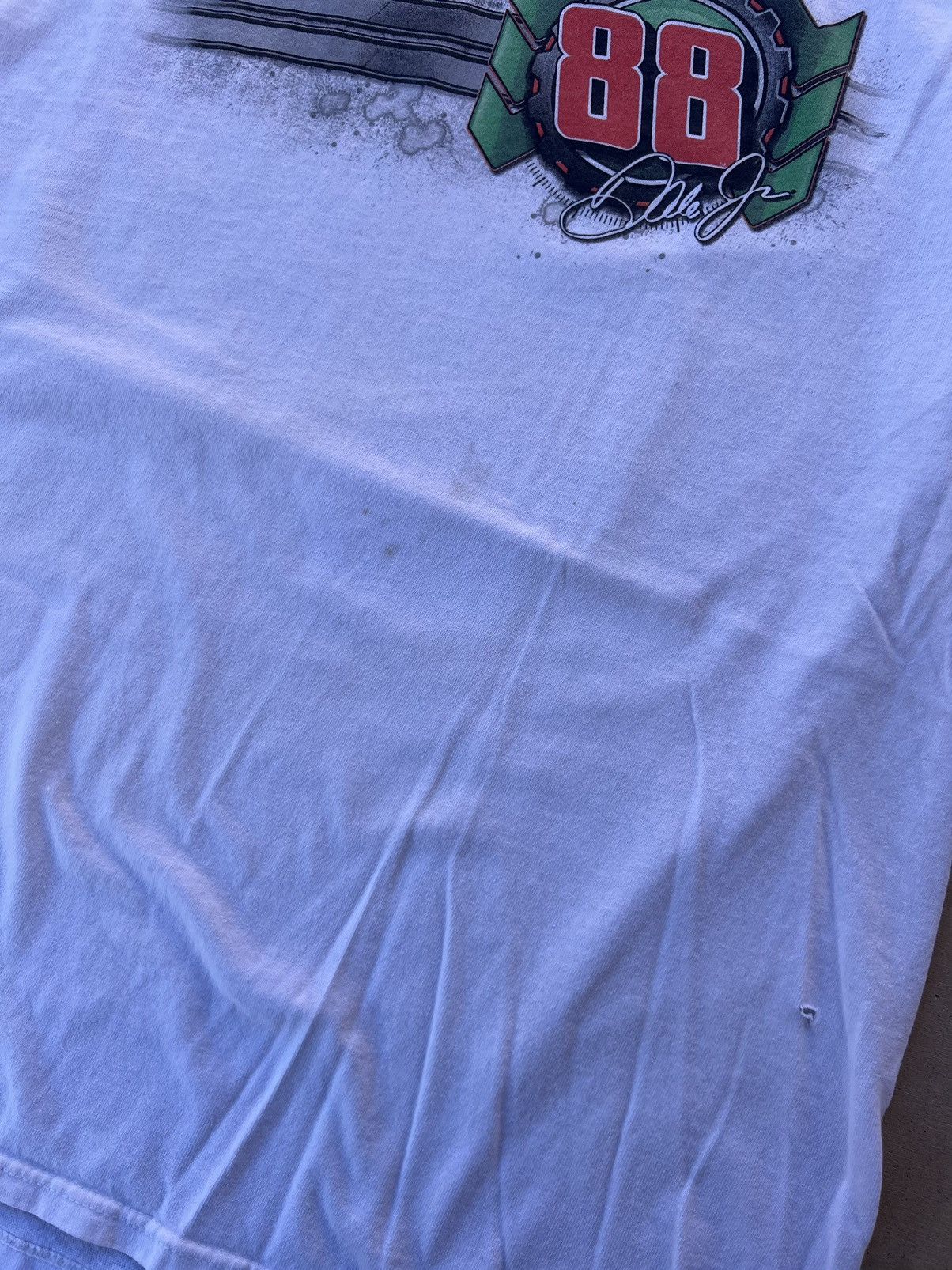 NASCAR × Vintage Vintage Dale Earnhardt Jr NASCAR Racing Tee Size US XL / EU 56 / 4 - 5 Thumbnail