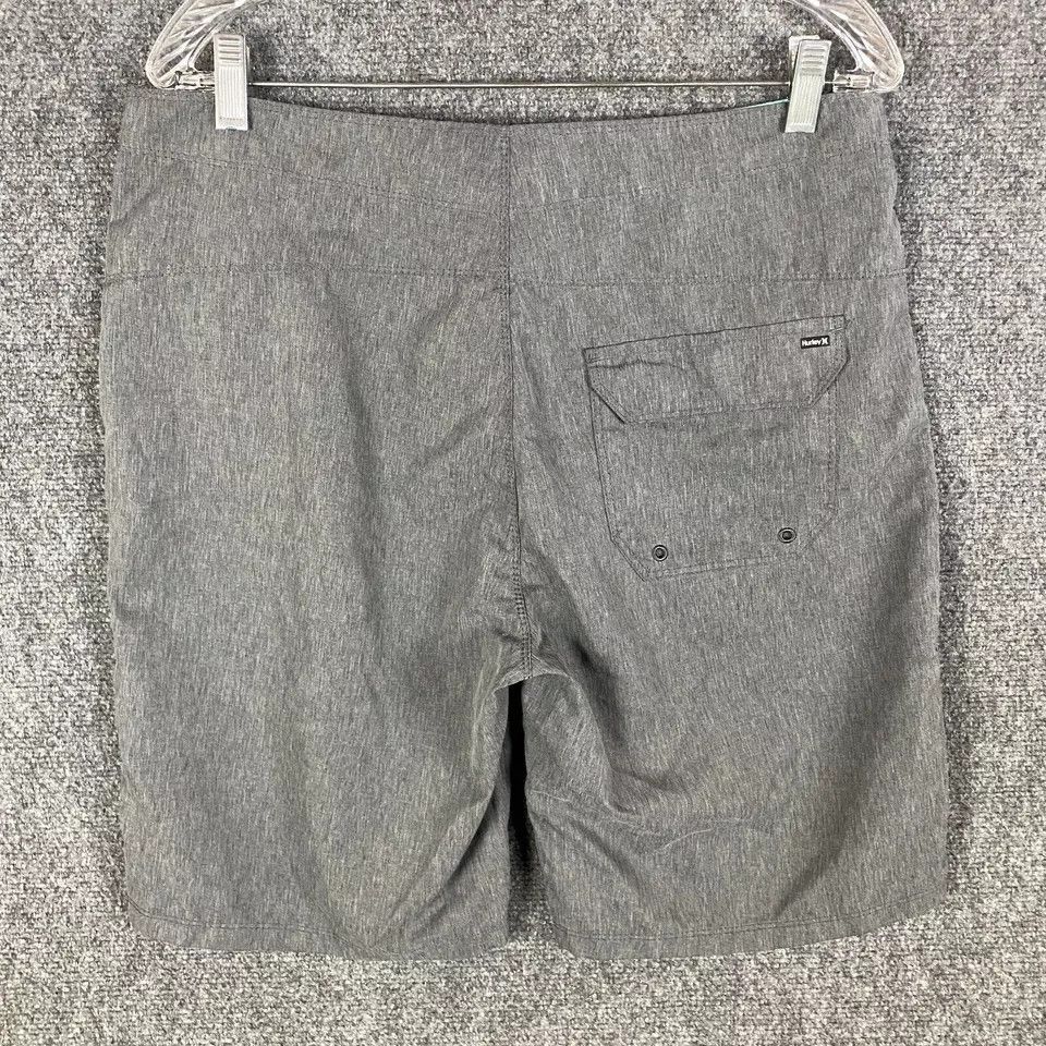 Hurley Hurley Swim Shorts Men's Size 32 Gray Polyester Blend Adults Size US 32 / EU 48 - 4 Thumbnail