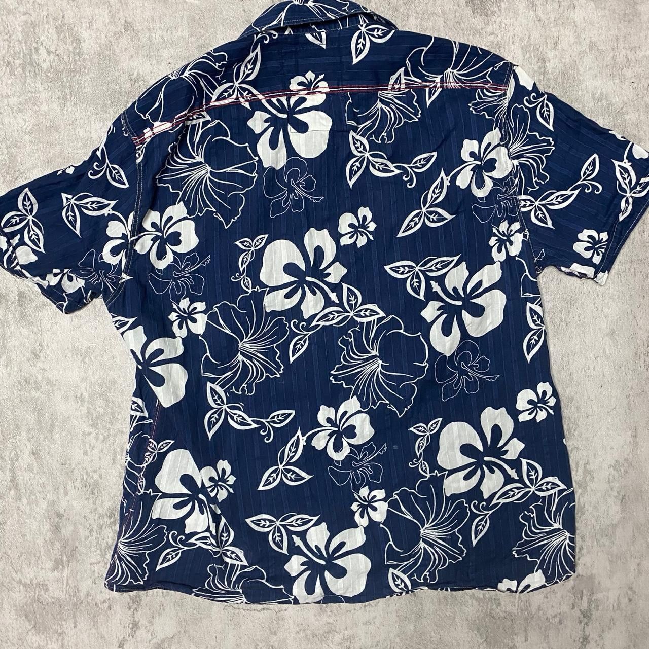 Other Blue and white Hawaiian shirt #HawaiianShirt Size US XXL / EU 58 / 5 - 4 Thumbnail