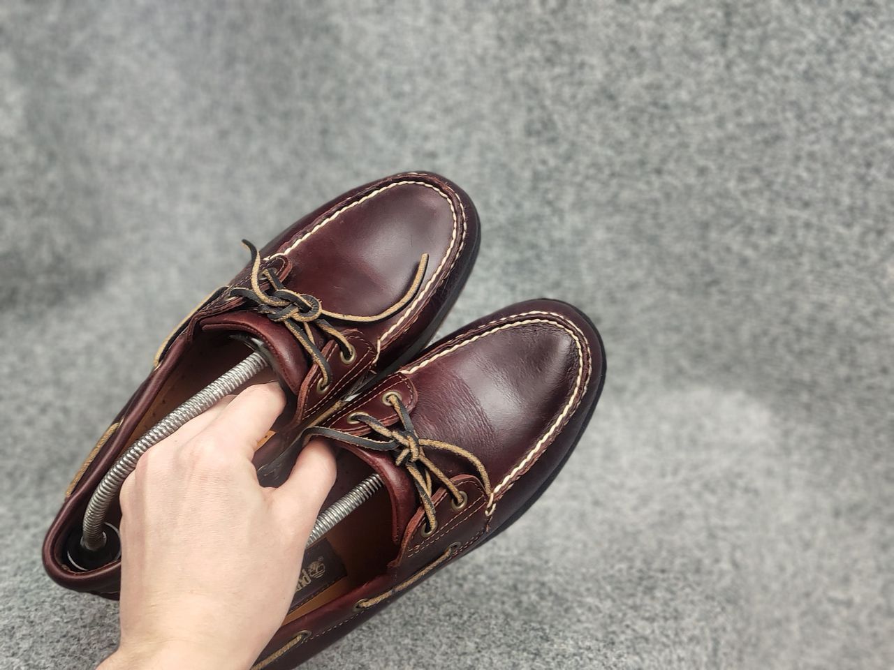 Timberland Timberland Classic 2-Eye Boat Shoe topsiders brown Vintage Size US 8.5 / EU 41-42 - 14 Thumbnail