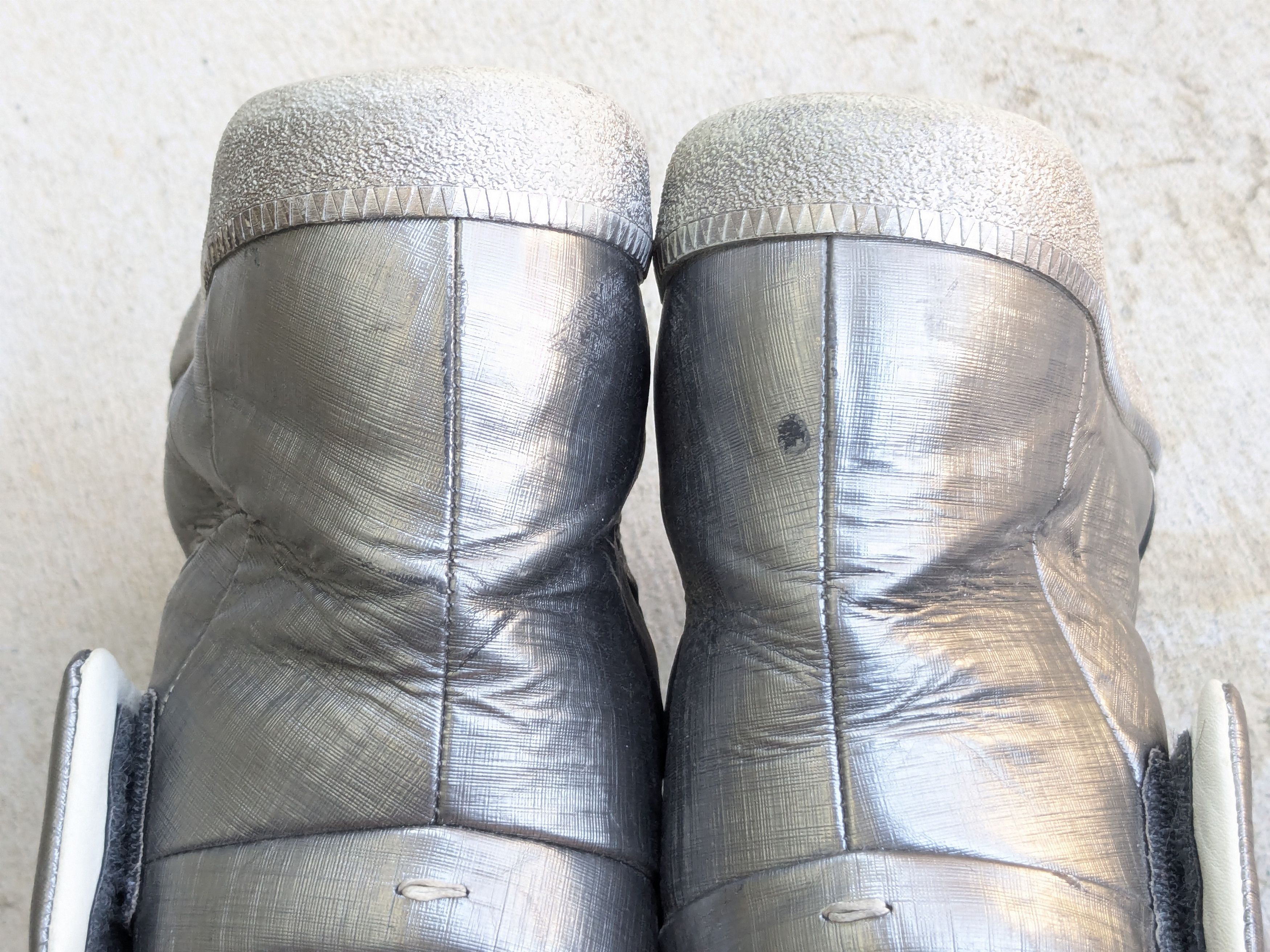 Maison Margiela Maison Margiela Future Silver 10 43 High Tops Leather Size US 10 / EU 43 - 18 Thumbnail