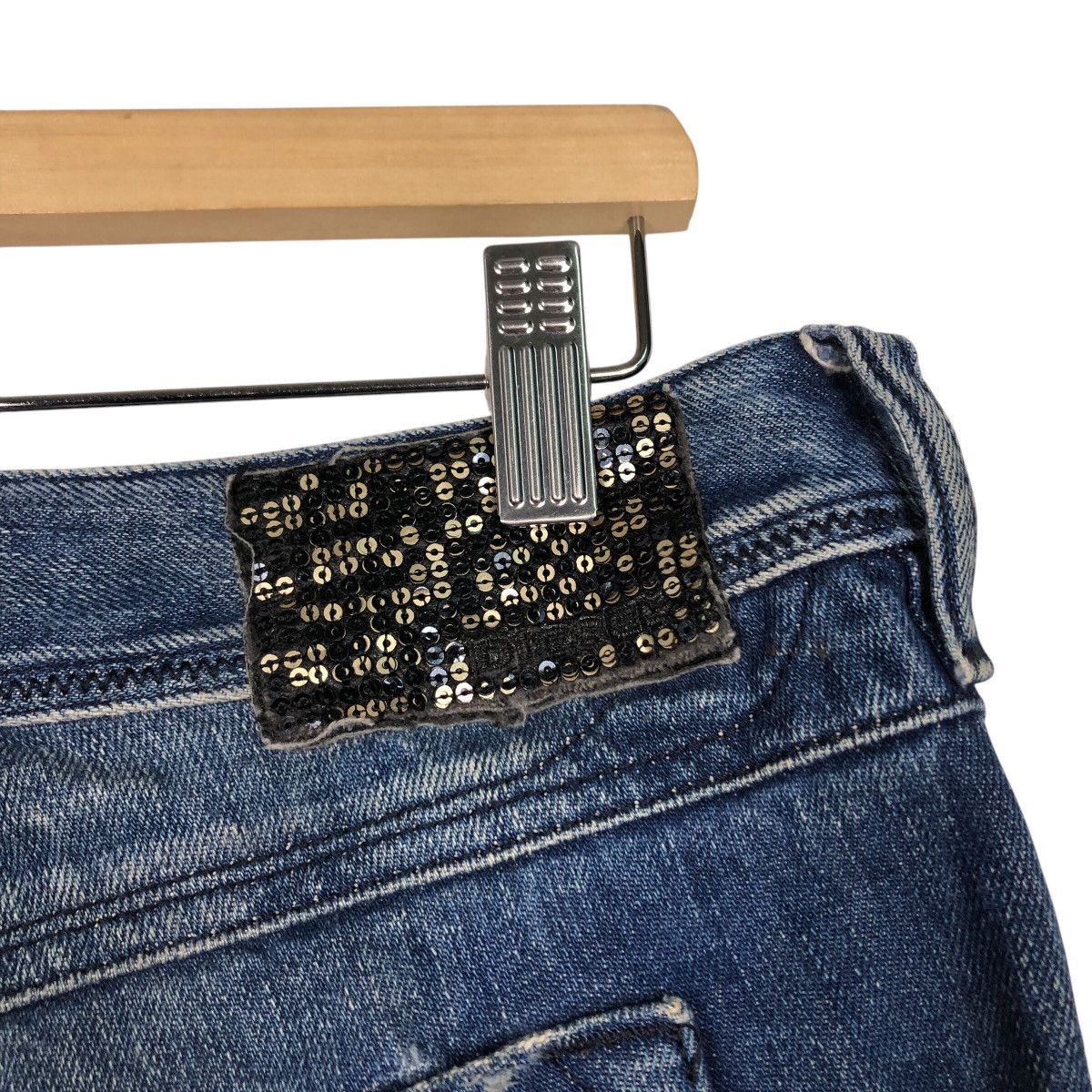 Diesel 📌Vintage Denim Jeans Diesel Parachute Bondage Biker Style Size US 32 / EU 48 - 14 Thumbnail