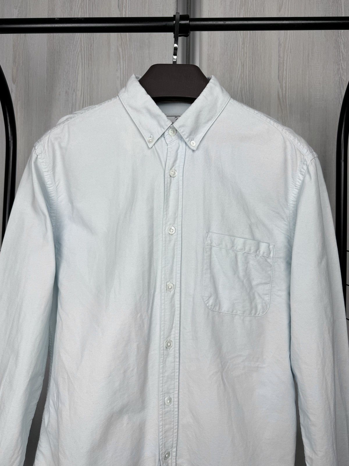 Portuguese Flannel Portuguese Flannel Master Craftsman light blue cotton shirt Size US L / EU 52-54 / 3 - 3 Thumbnail