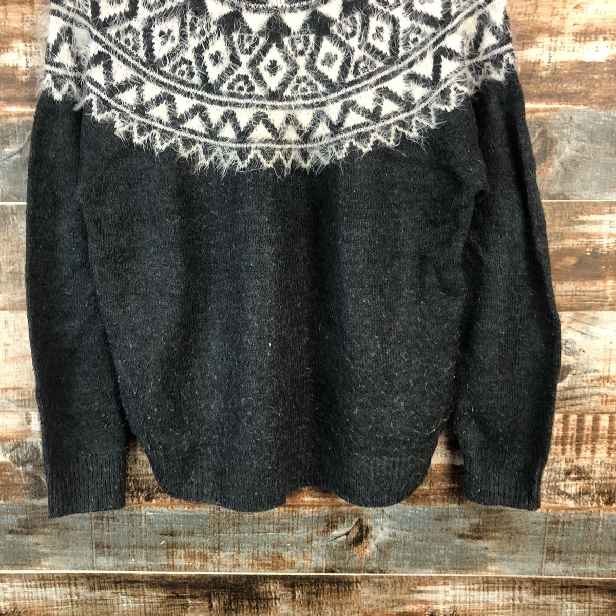 Japanese Brand DL Antiqulothes Black Knitwear #C750 Size S / US 4 / IT 40 - 6 Thumbnail
