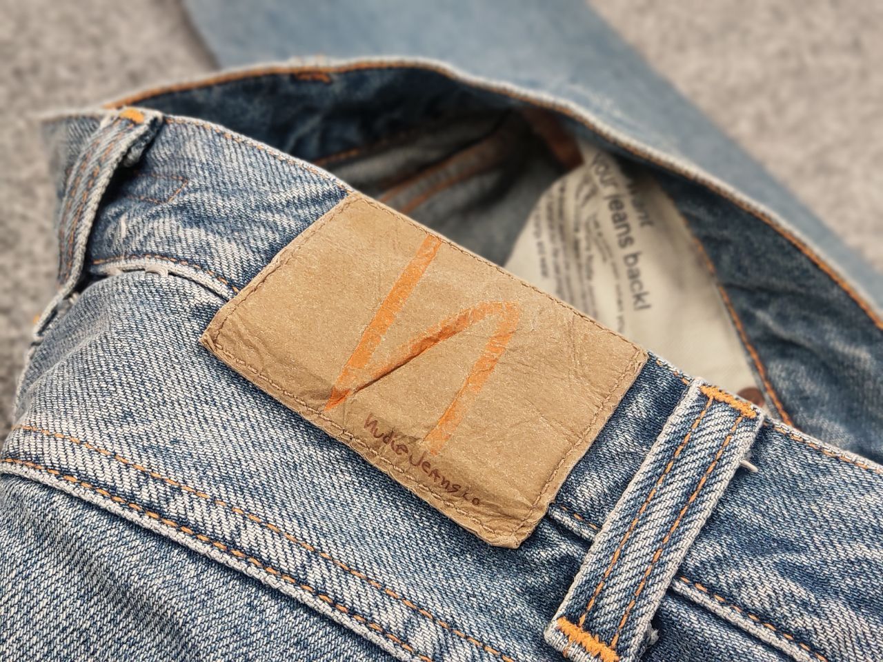 Nudie Jeans Nudie Jeans steady eddie ii Blue servivor Vintage Denim Size US 30 / EU 46 - 15 Thumbnail