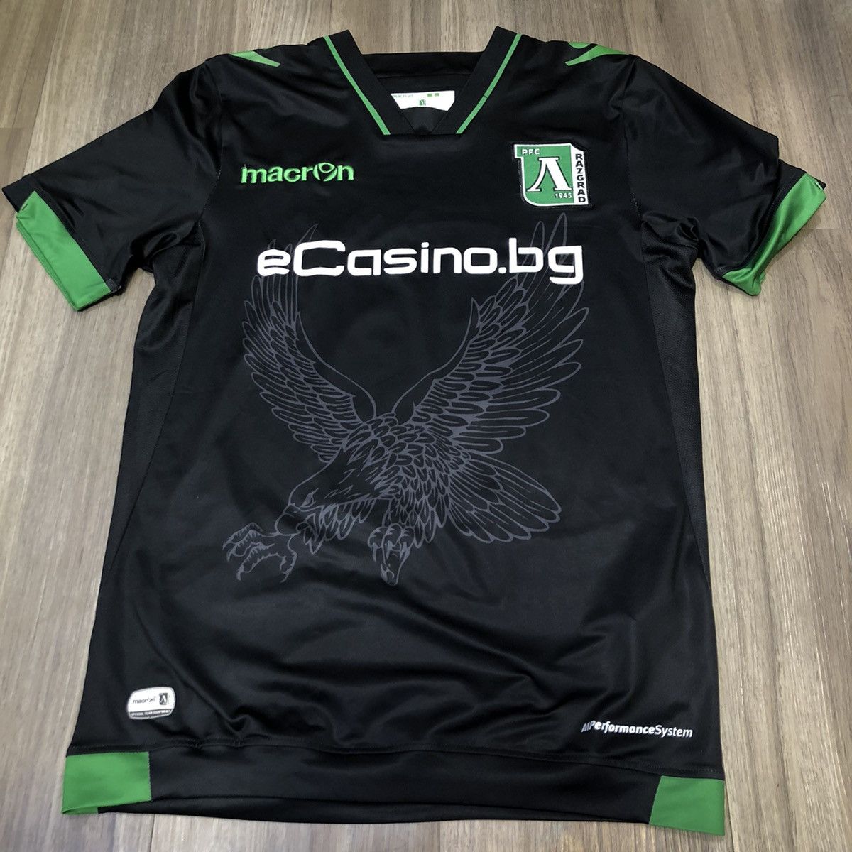 Macron PFC Ludogorets Razgrad 2016 third away shirt #16 Angulo Size US M / EU 48-50 / 2 - 1 Thumbnail