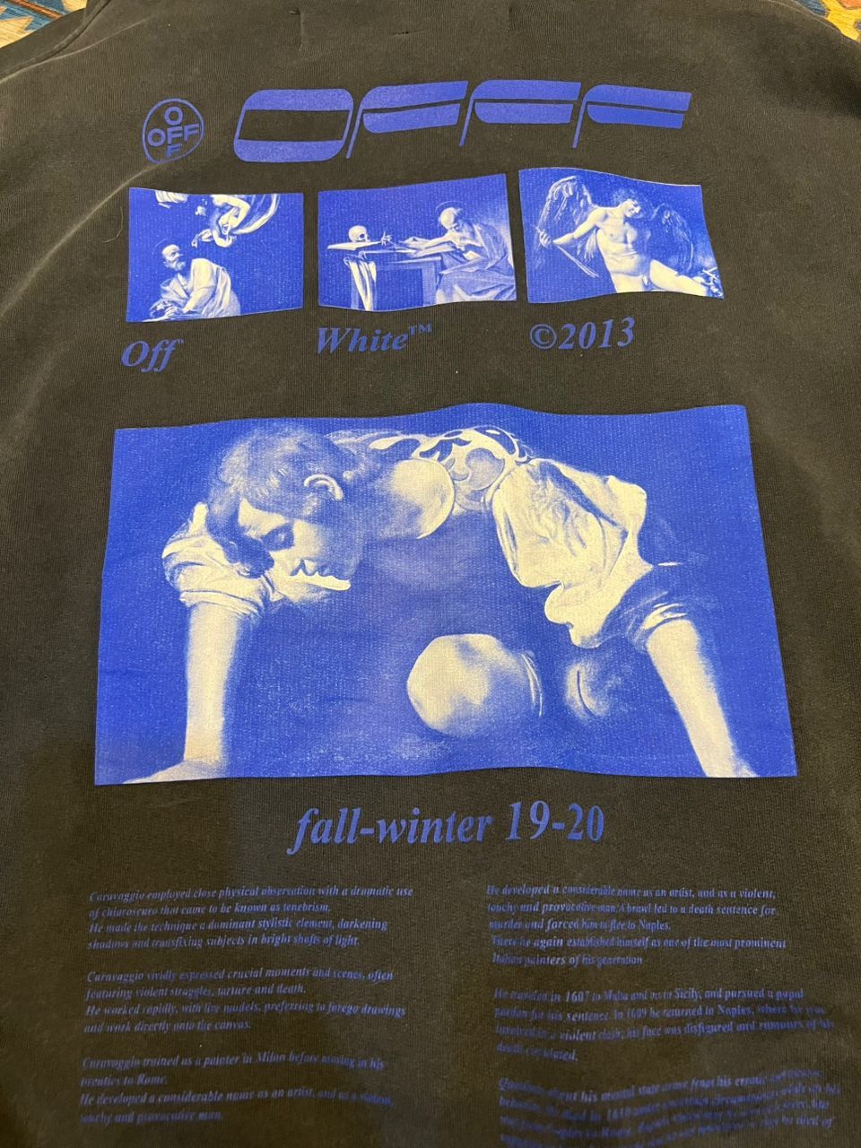 Off-White Off-white carravaggio hoodie Size US M / EU 48-50 / 2 - 5 Thumbnail