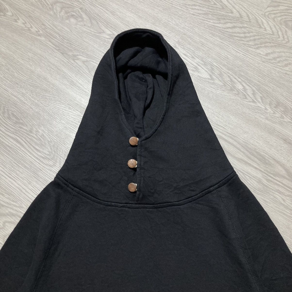 20471120 2000s Controcte Unique Pullover Hoodie Black Kapital Style Size US M / EU 48-50 / 2 - 6 Thumbnail