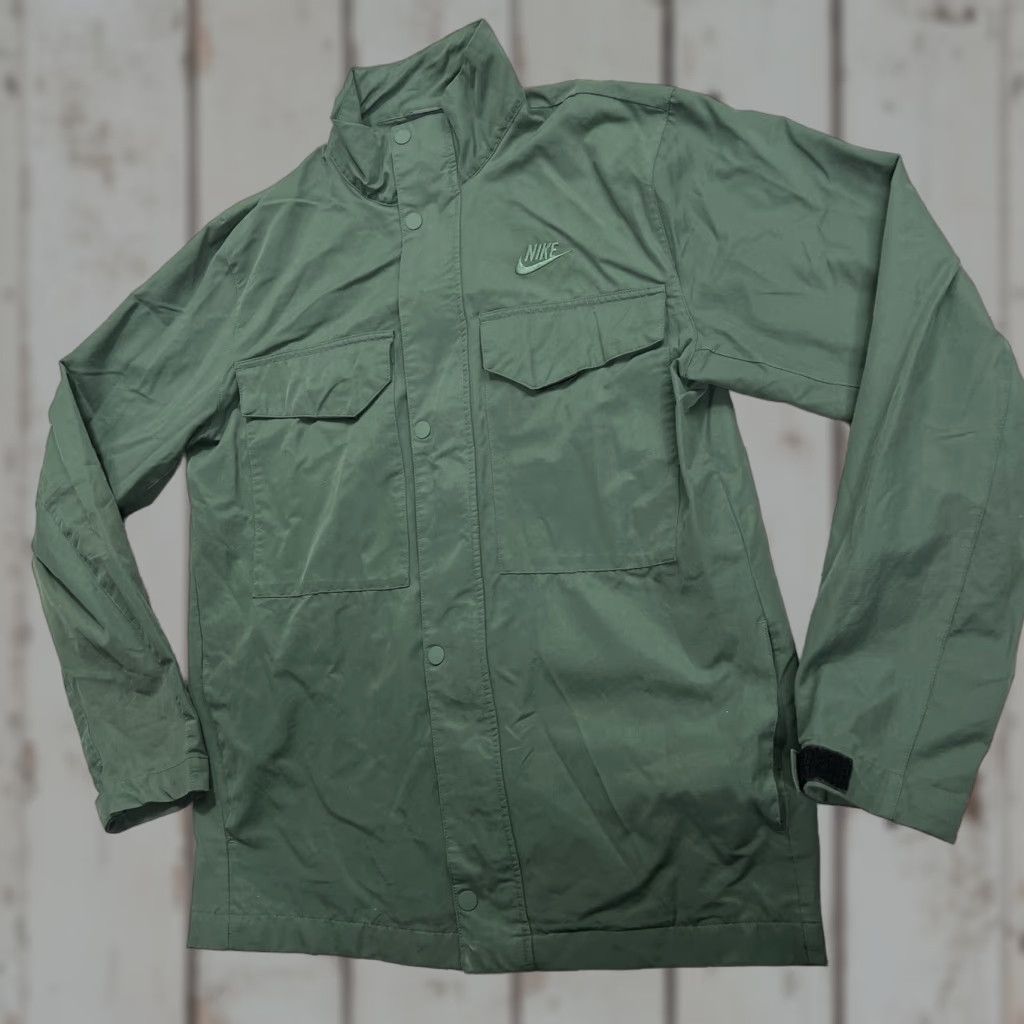 Nike Nike M-65 Military Field Jacket M65 Mens Medium Galactic Jade Green CZ9922-338 Size US M / EU 48-50 / 2 - 1 Thumbnail