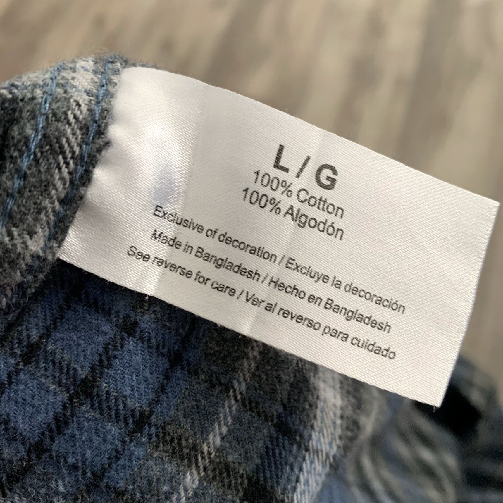 Eddie Bauer Eddie Bauer Flannel Shirt Mens Size L Regular Blue Gray Plaid Button Up Shirt-Jac Shirt Blue Gray Plaid Casual Mens Size US L / EU 52-54 / 3 - 4 Thumbnail