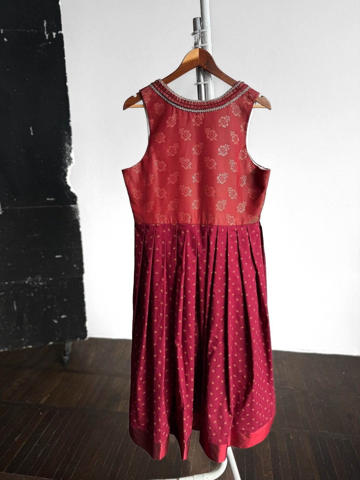 Sportalm Kitzbuhel Sportalm Womens Dirndl Dress Red Traditional Austrian Midi Size XL / US 12-14 / IT 48-50 - 4 Thumbnail