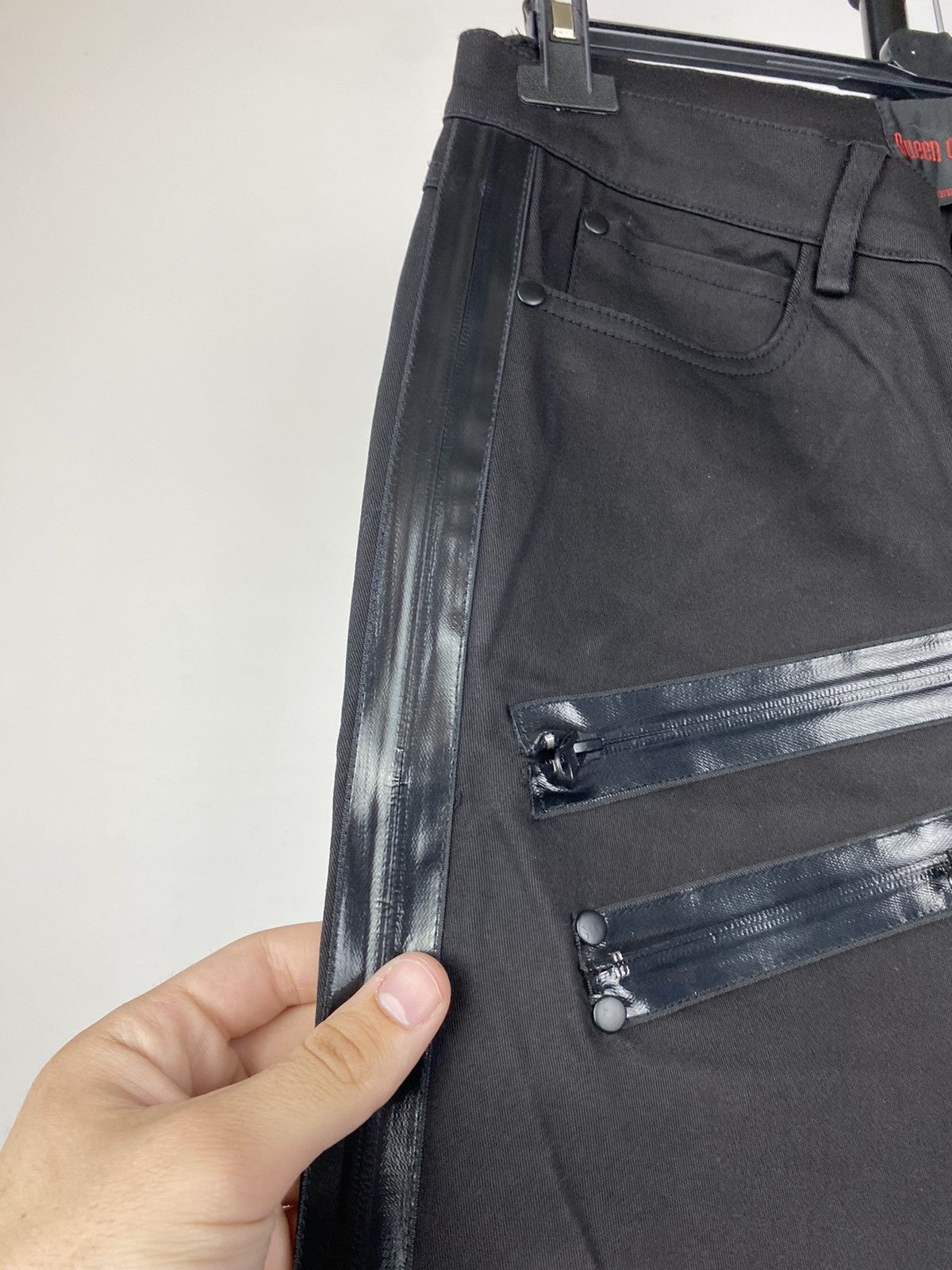 Japanese Brand × Vintage 🔥QUEEN OF DARKNESS MULTI ZIPPER OPIUM GOTHIC PANTS WOMEN SEX Size 32" / US 10 / IT 46 - 11 Thumbnail