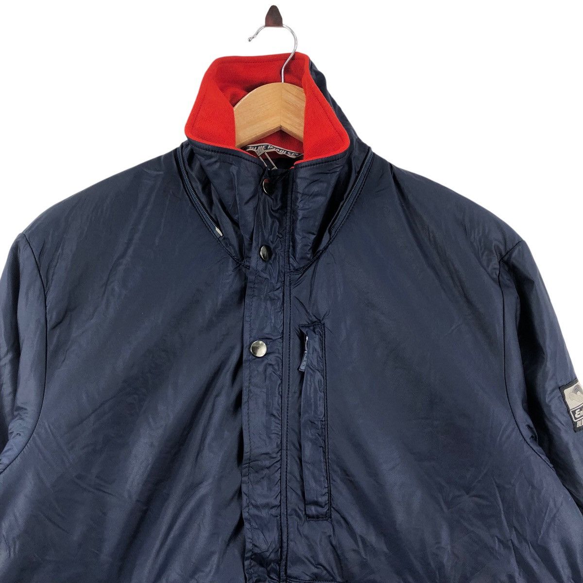 Mizuno × Vintage Vintage 90s Blue Impulse MIZUNO Jacket Ski Size US L / EU 52-54 / 3 - 2 Thumbnail