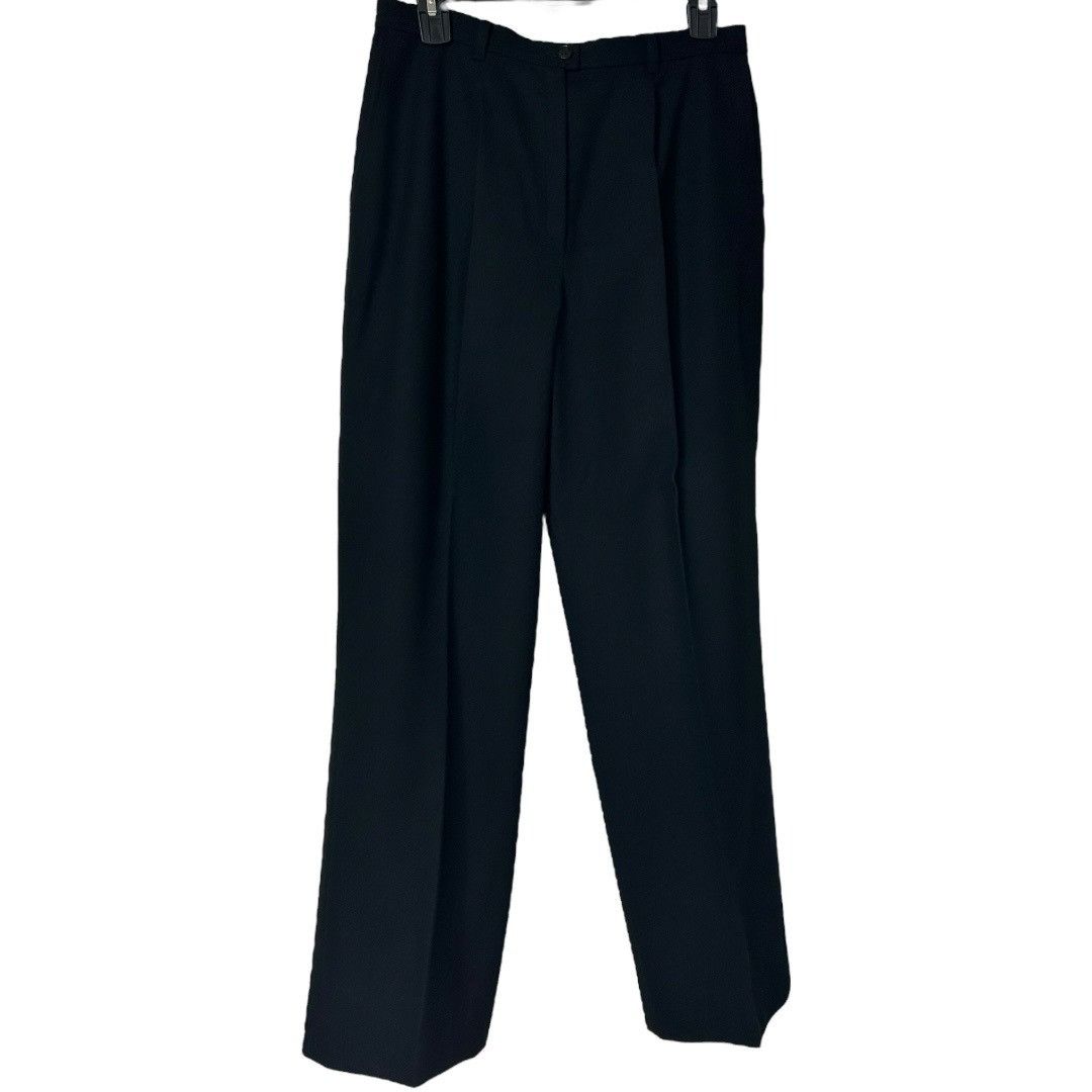 Pendleton Vintage Miss Pendleton Virgin Wool Black Pants Trousers Slac Size 30" / US 8 / IT 44 - 1 Thumbnail